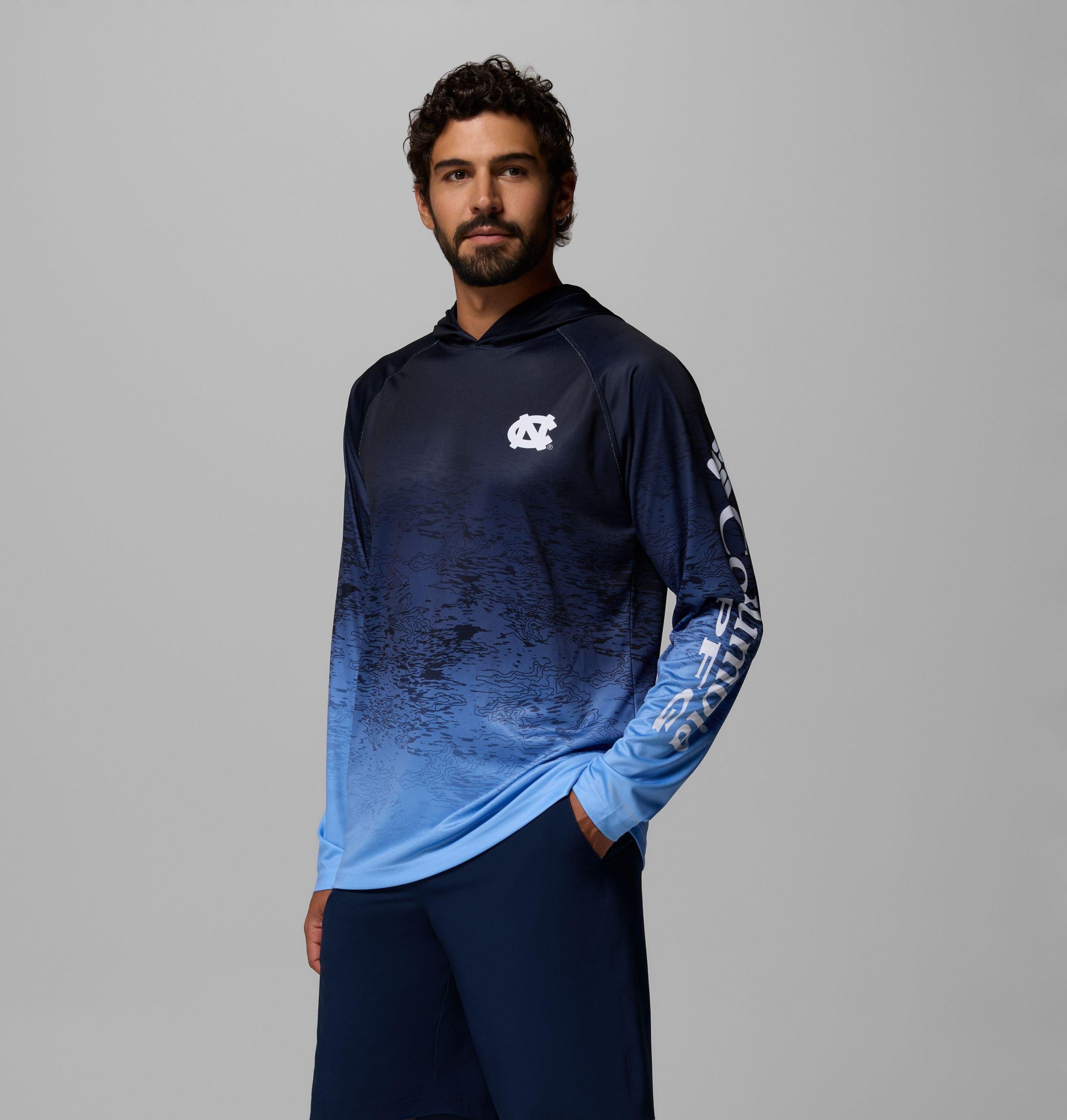 pfg super terminal tackle hoodie für herren college – north carolina