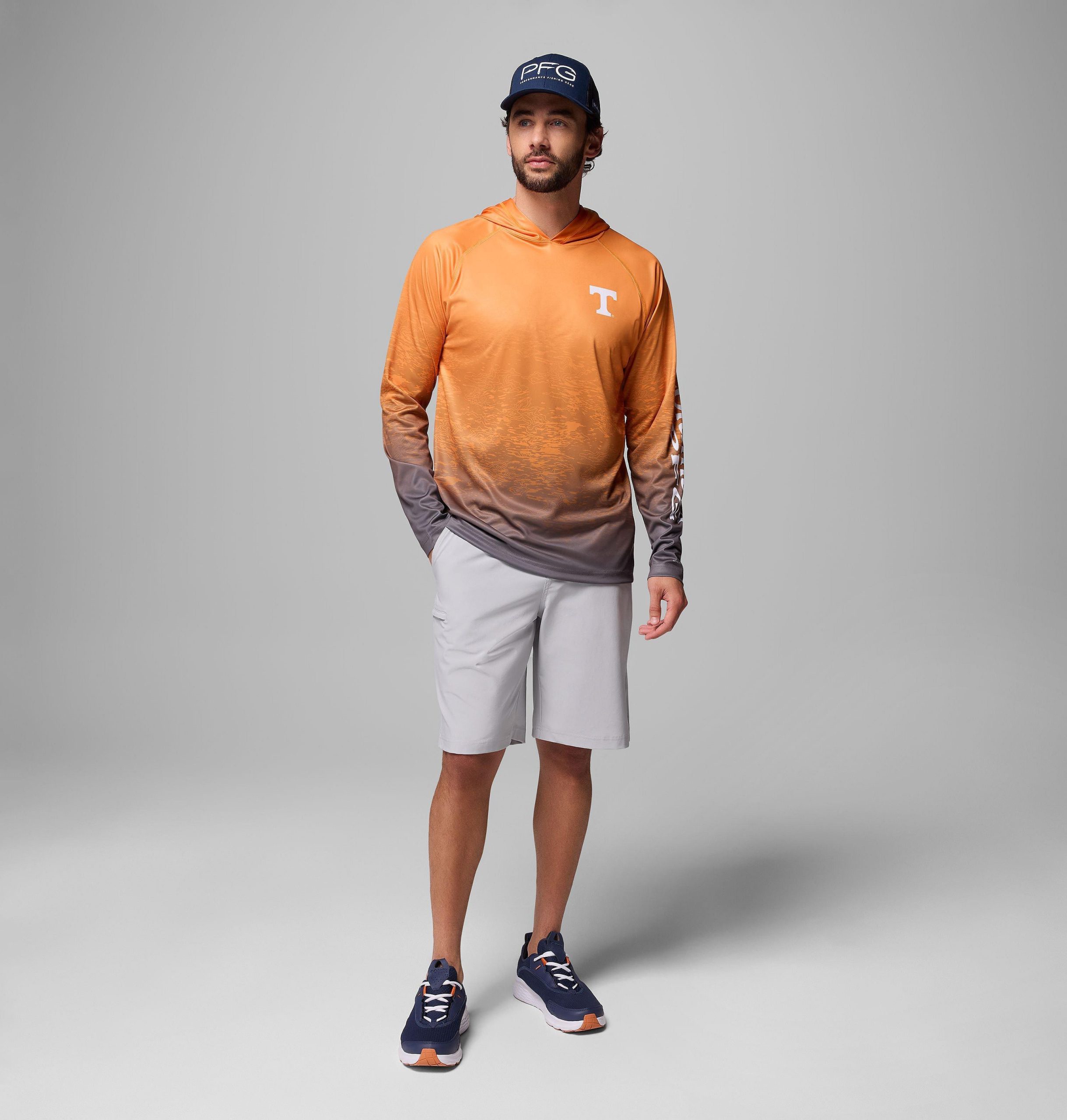 pfg super terminal tackle hoodie für herren college – tennessee