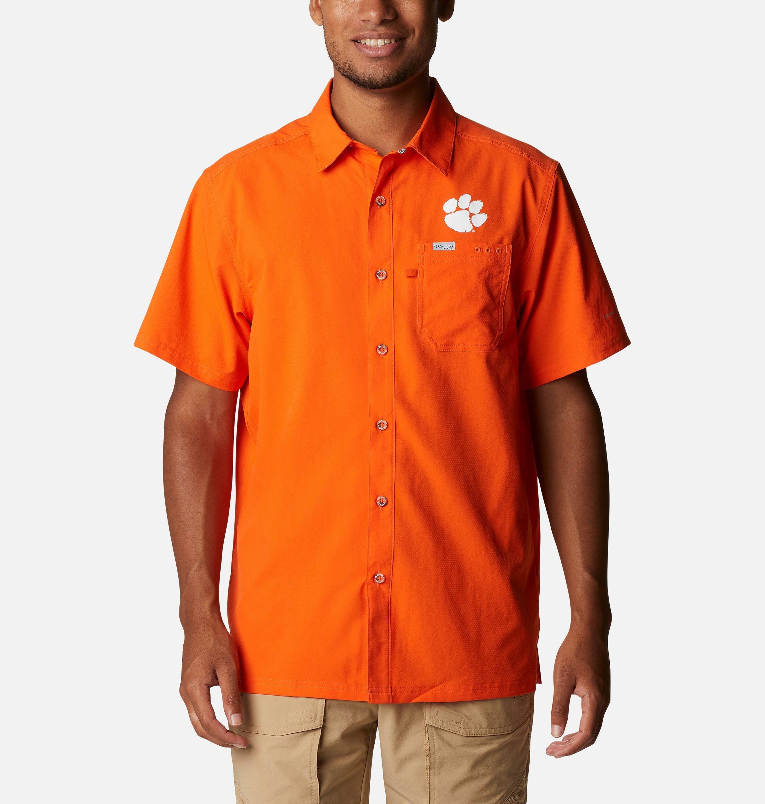herren-college-pfg-slack-tide-camp-shirt - clemson