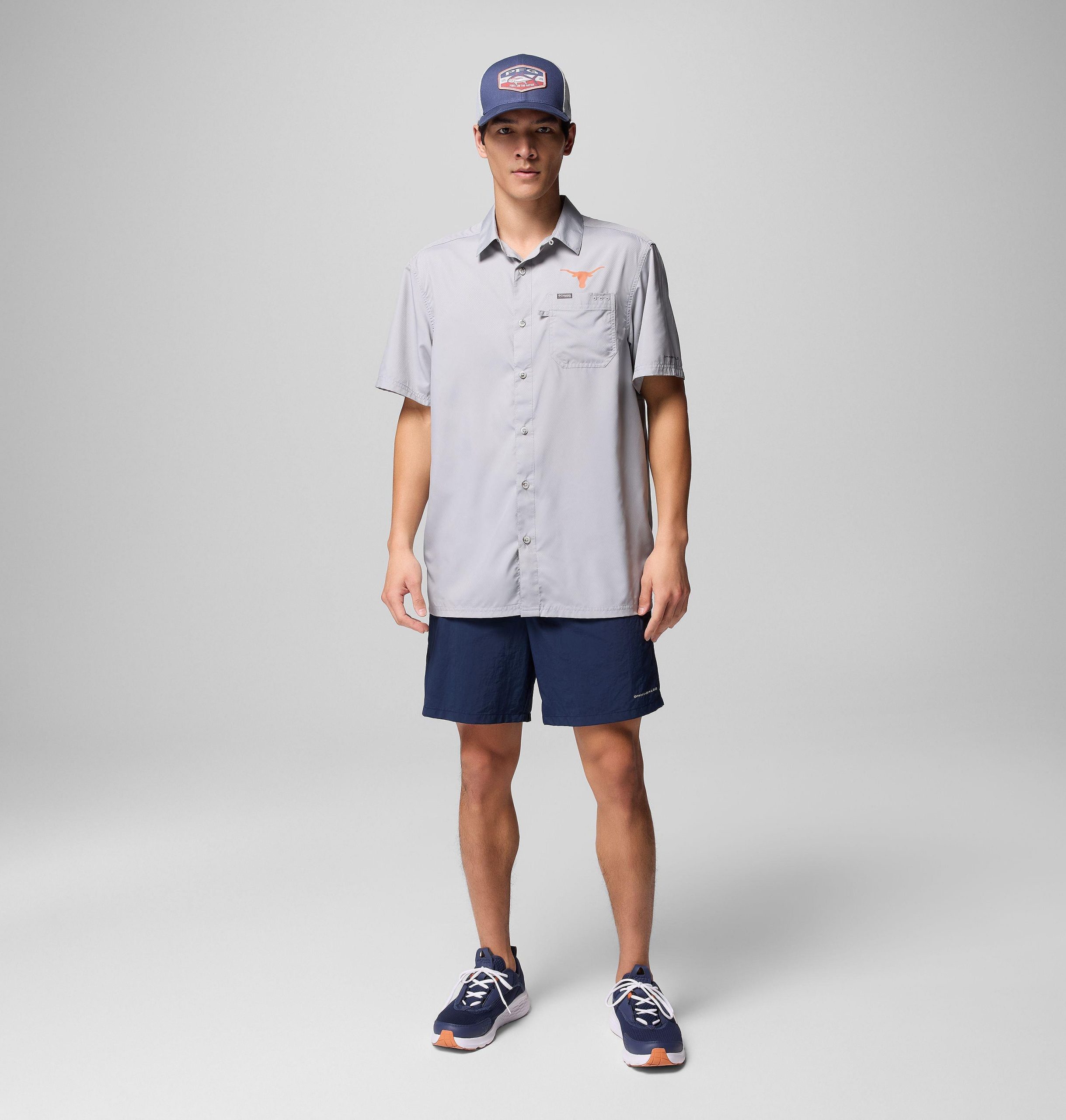 herren-college-pfg-slack-tide-camp-shirt - texas
