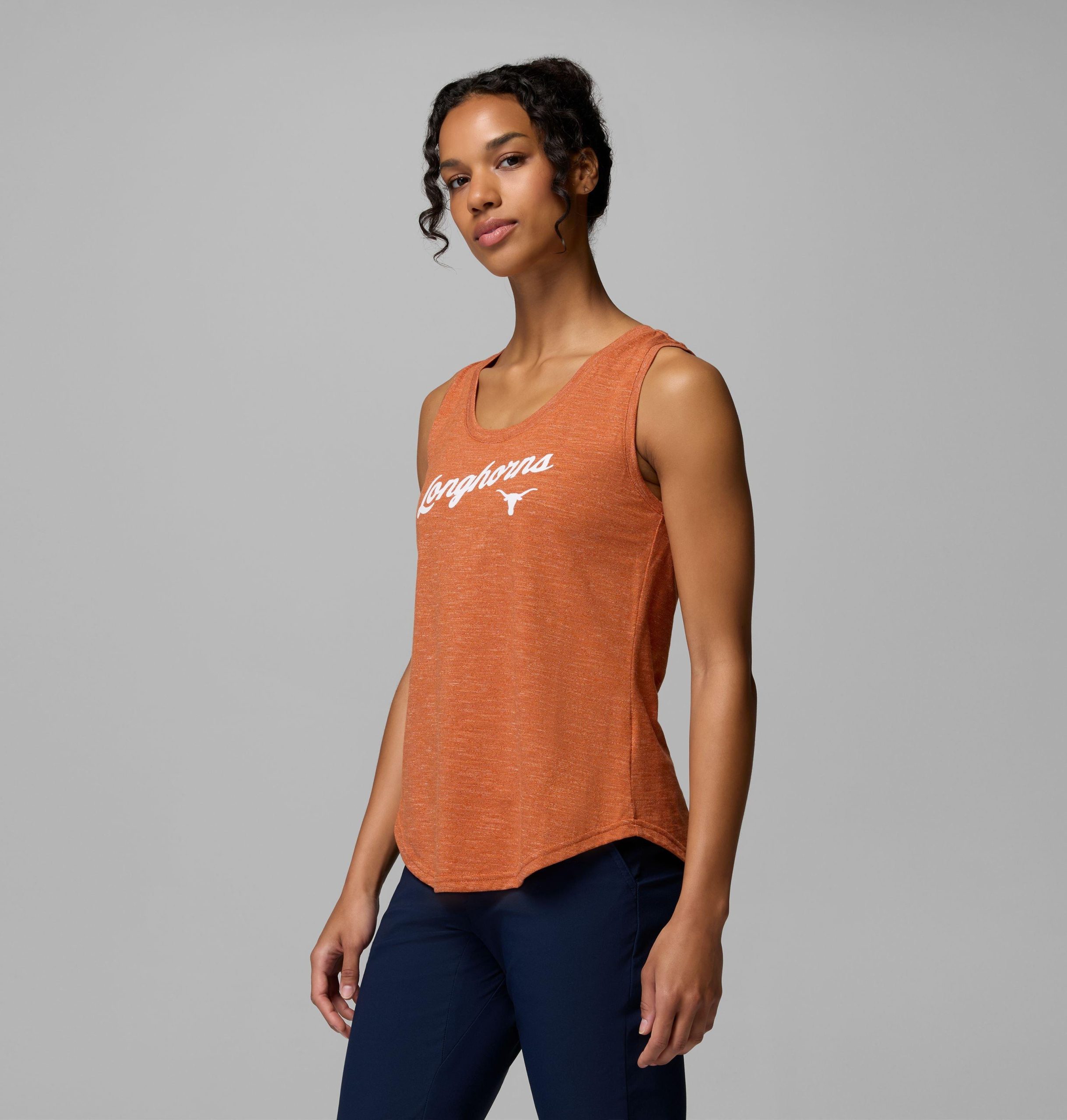 frauen-college-team cape tank - texas