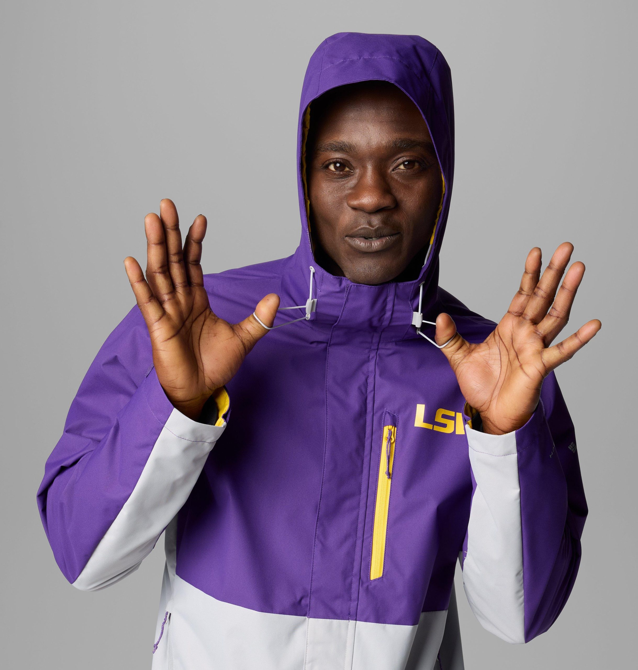herren-college-feldjacke - lsu