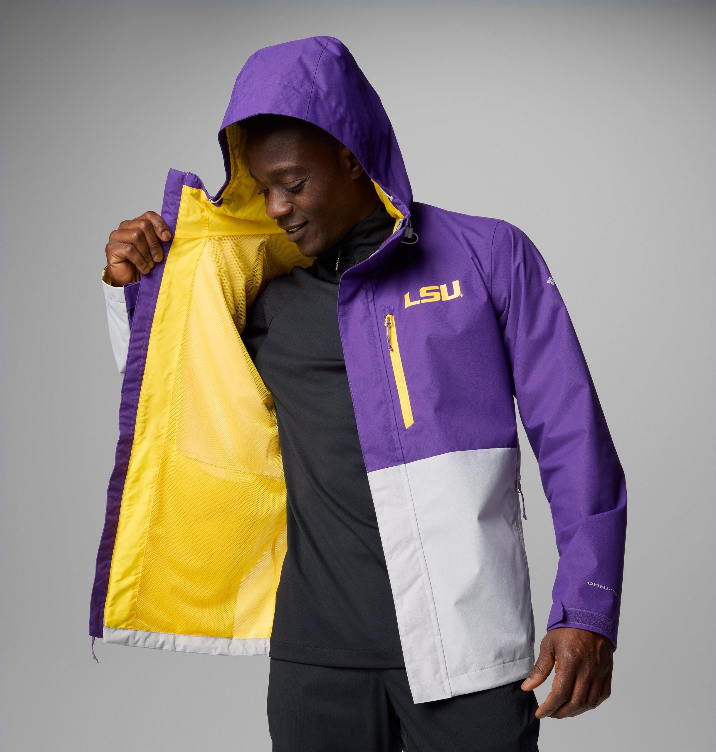 herren-college-feldjacke - lsu
