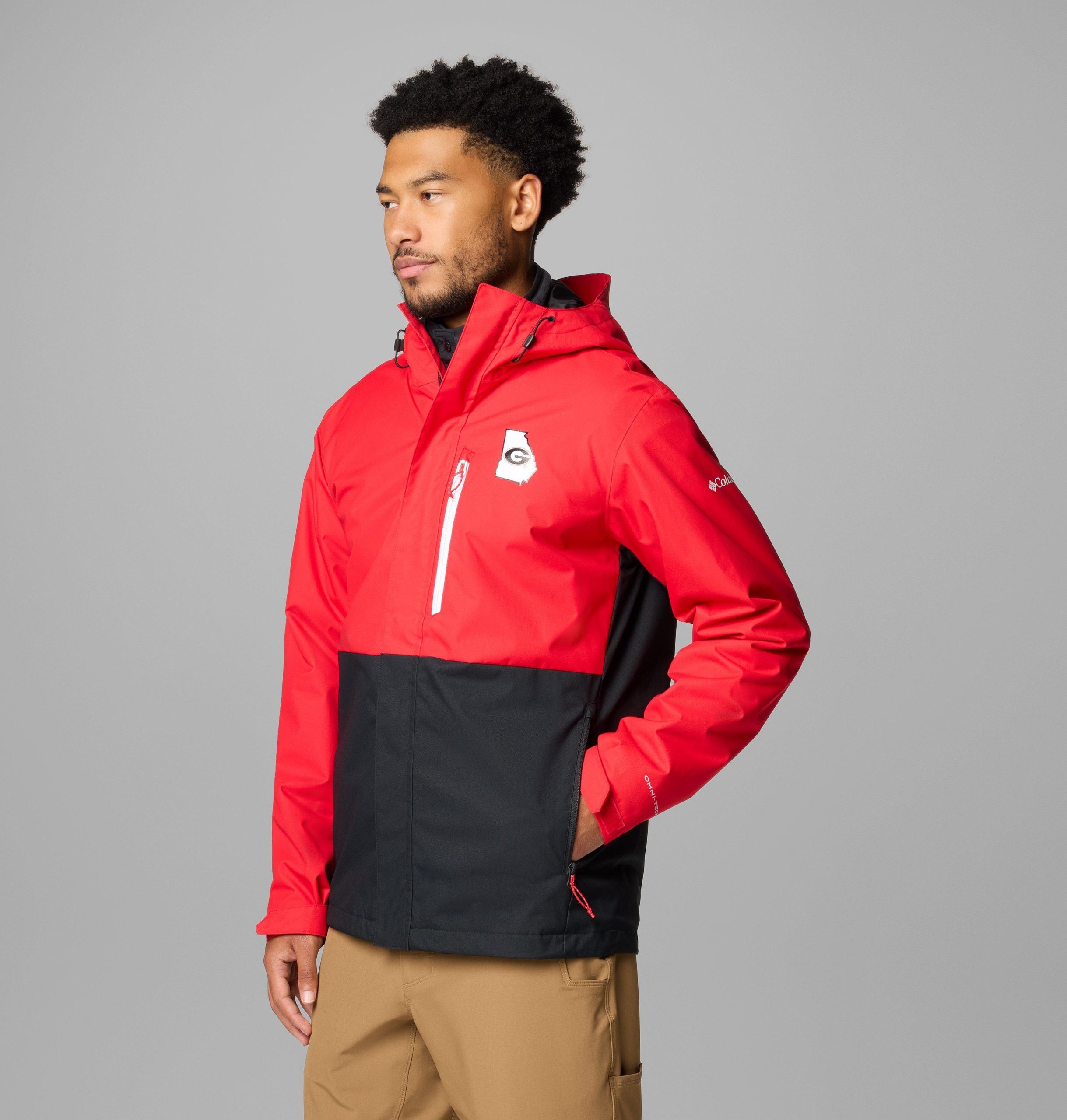 college-feldjacke für herren - georgia