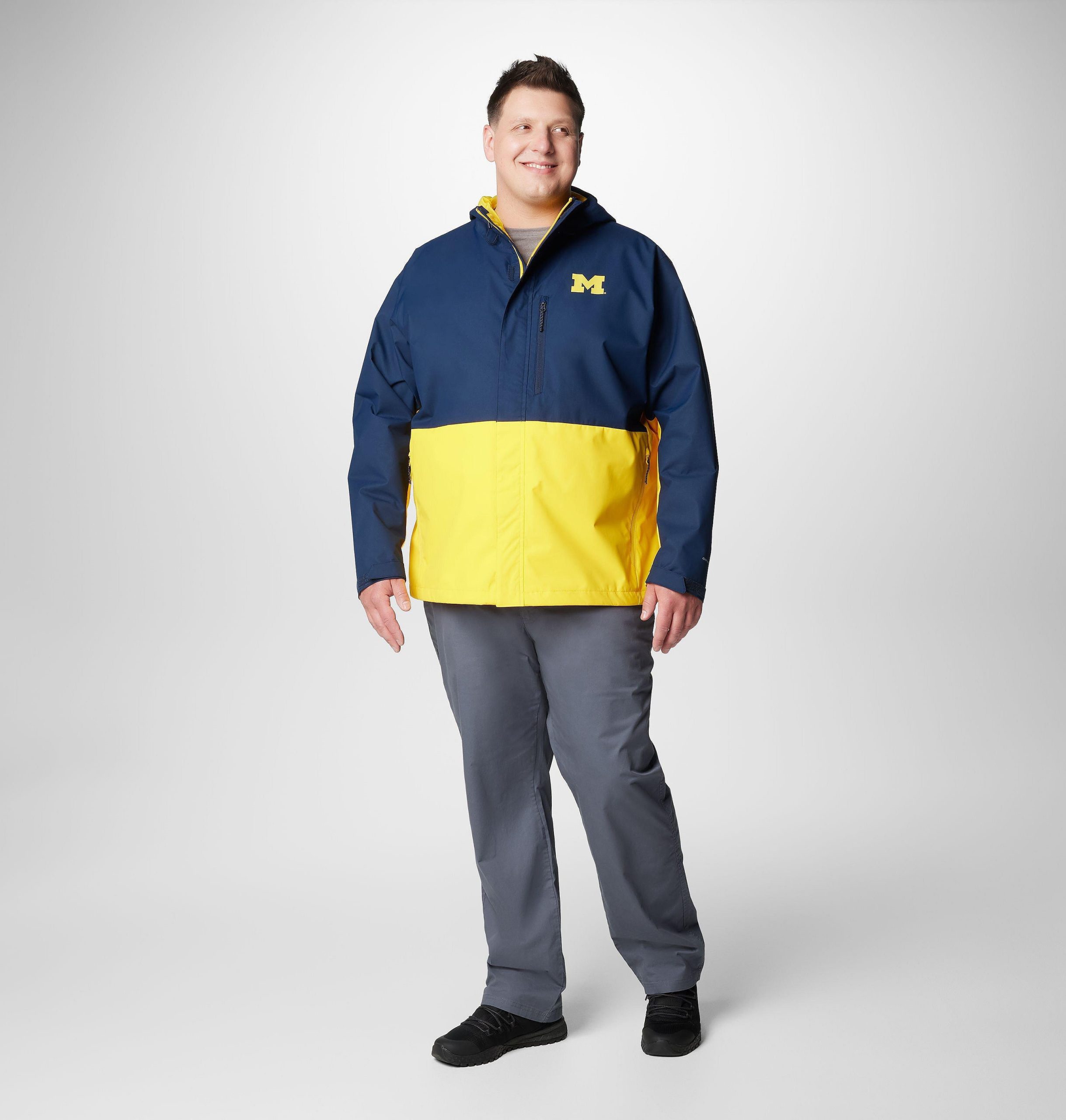 college-jacke für herren - michigan - größe l