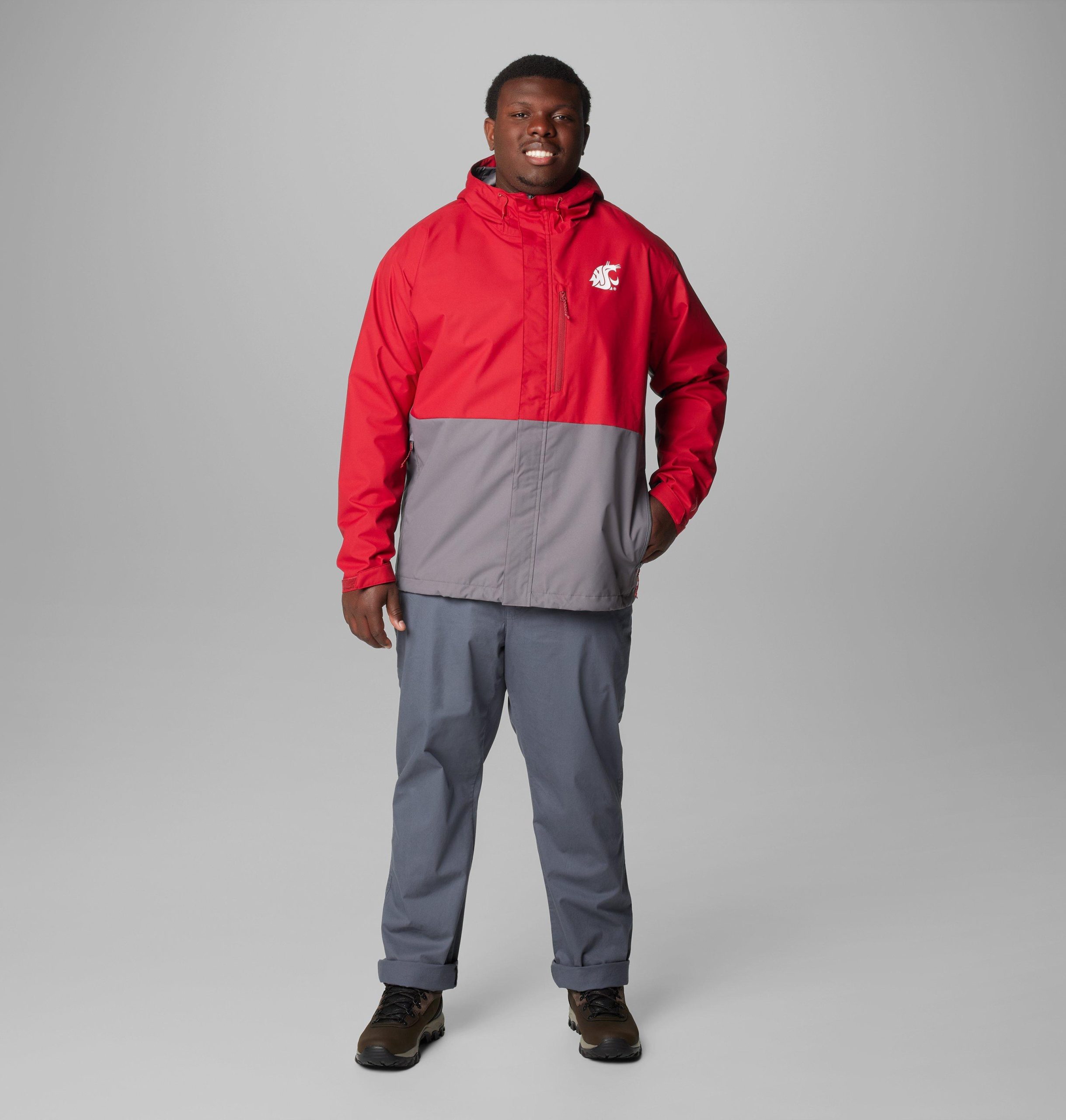 college-jacke für herren – washington state – größe l