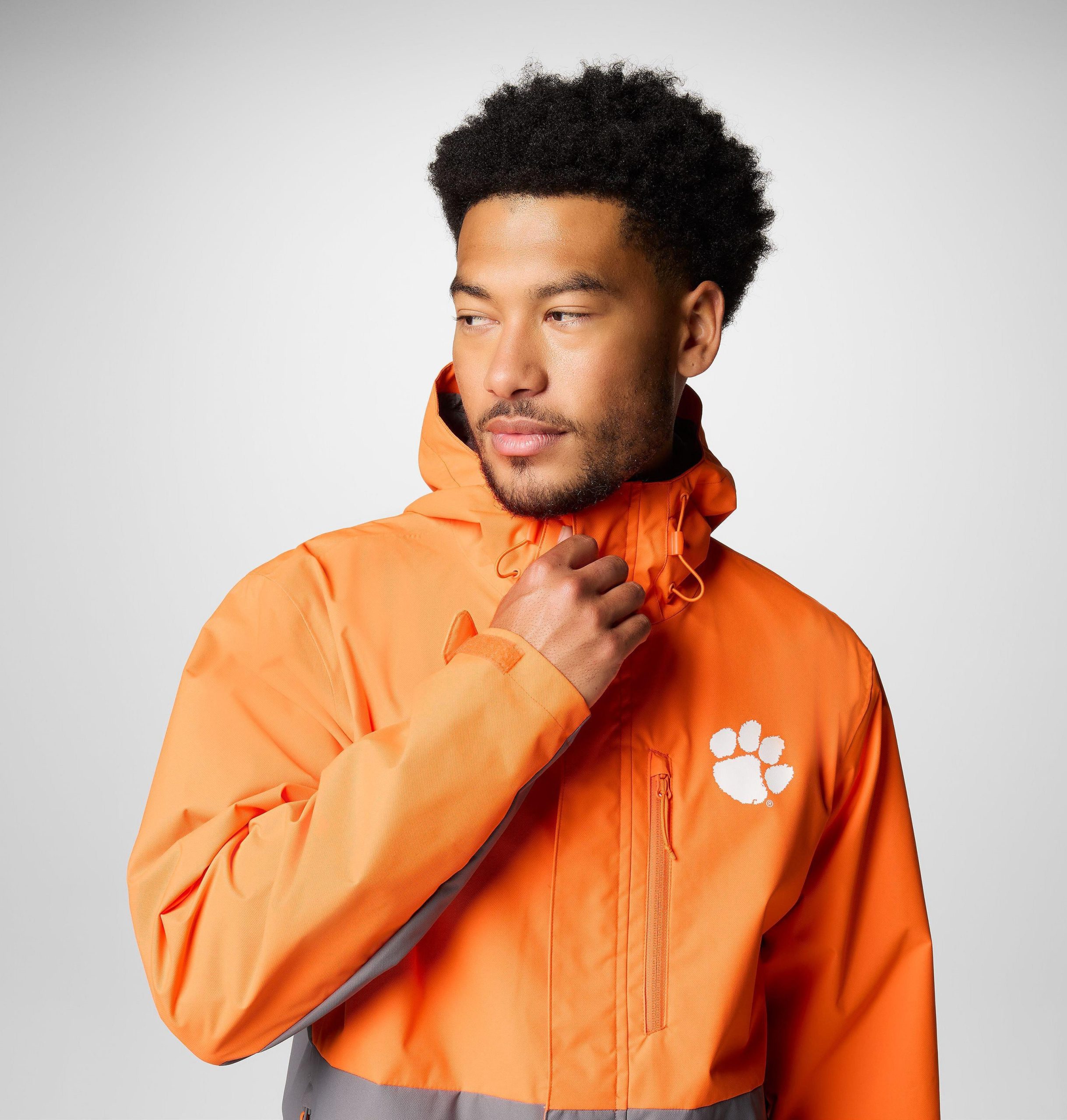 herren-college-feldjacke - lang - clemson