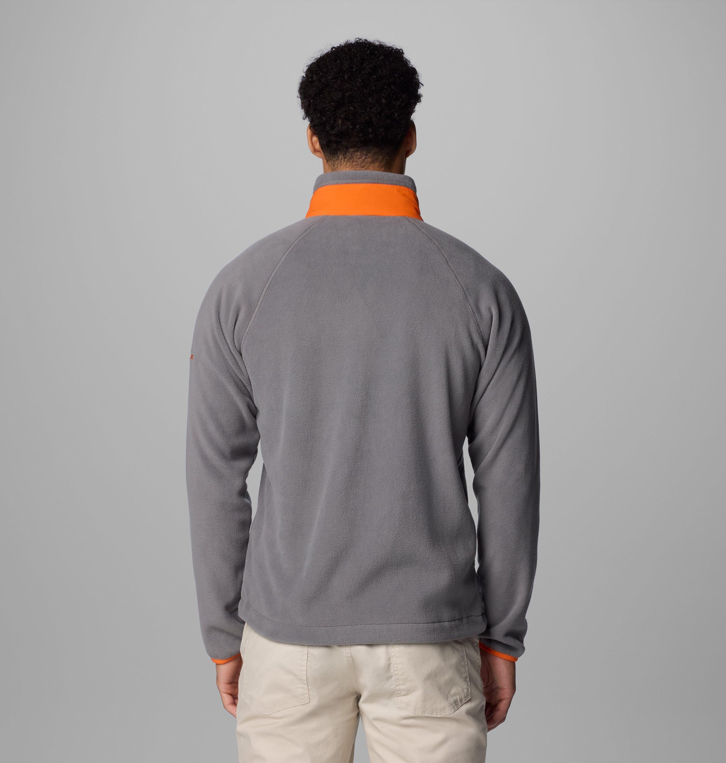 herren collegiate flanker iv fleecejacke - clemson