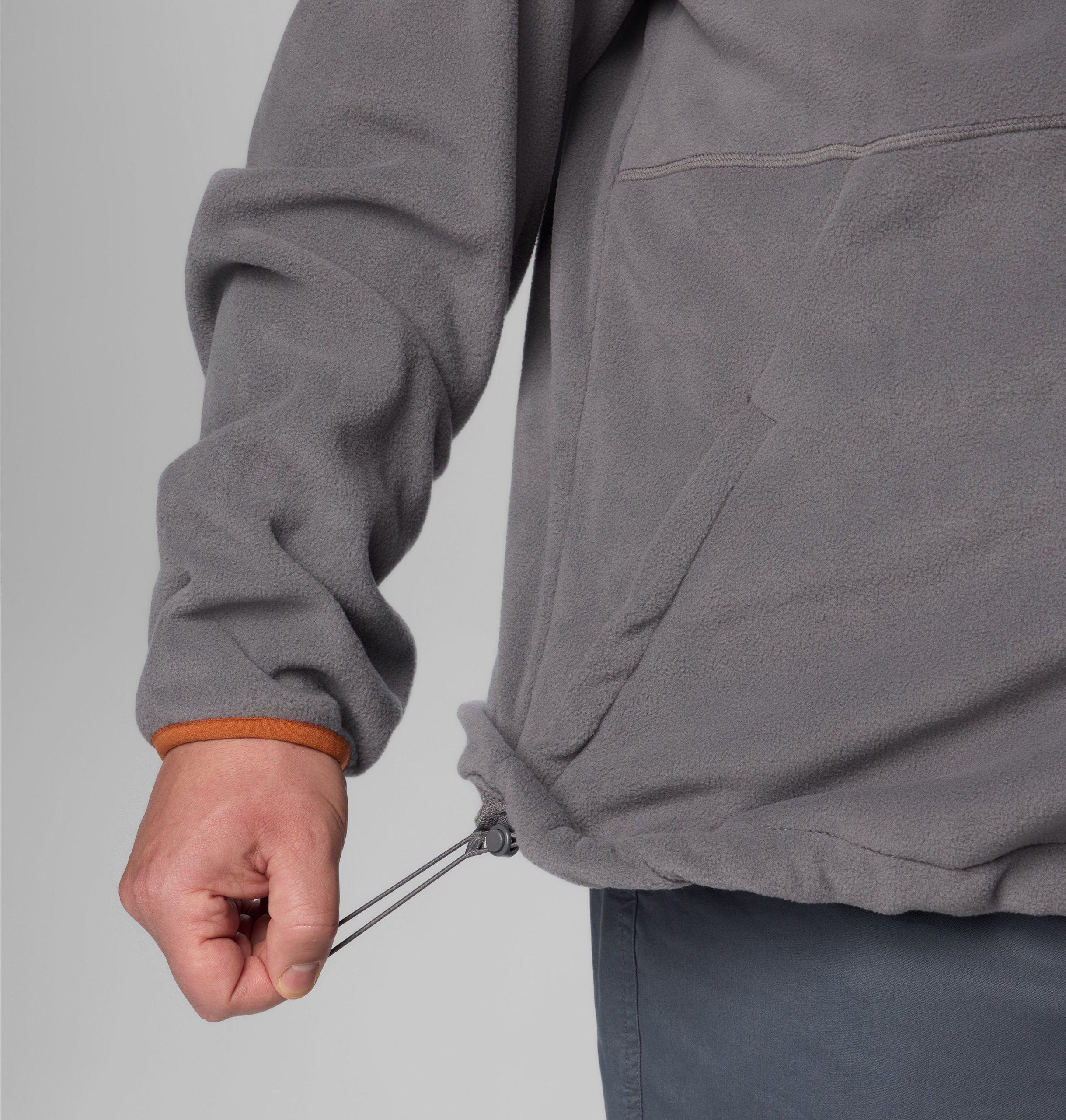 herren collegiate flanker iv fleecejacke – größe l – texas