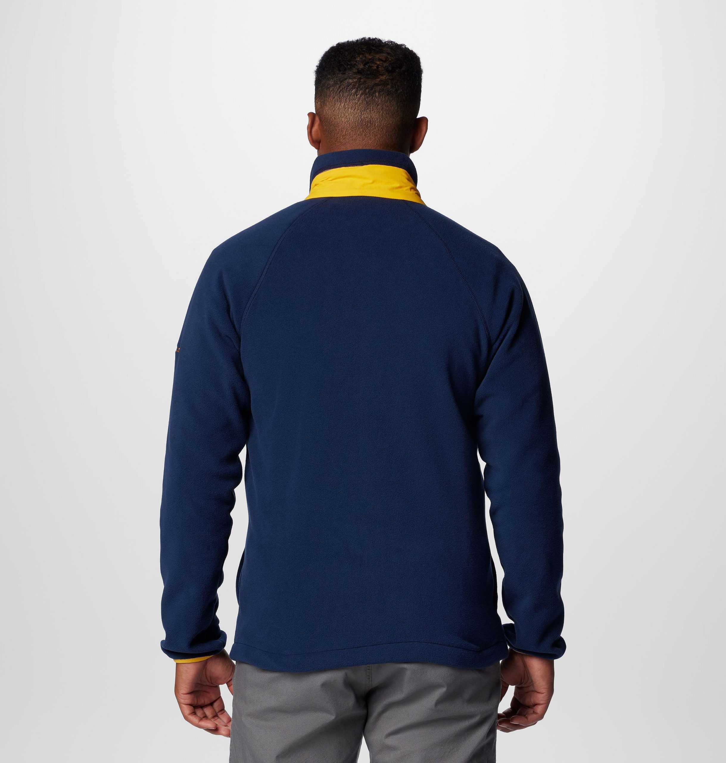 herren collegiate flanker iv fleecejacke - west virginia - lang