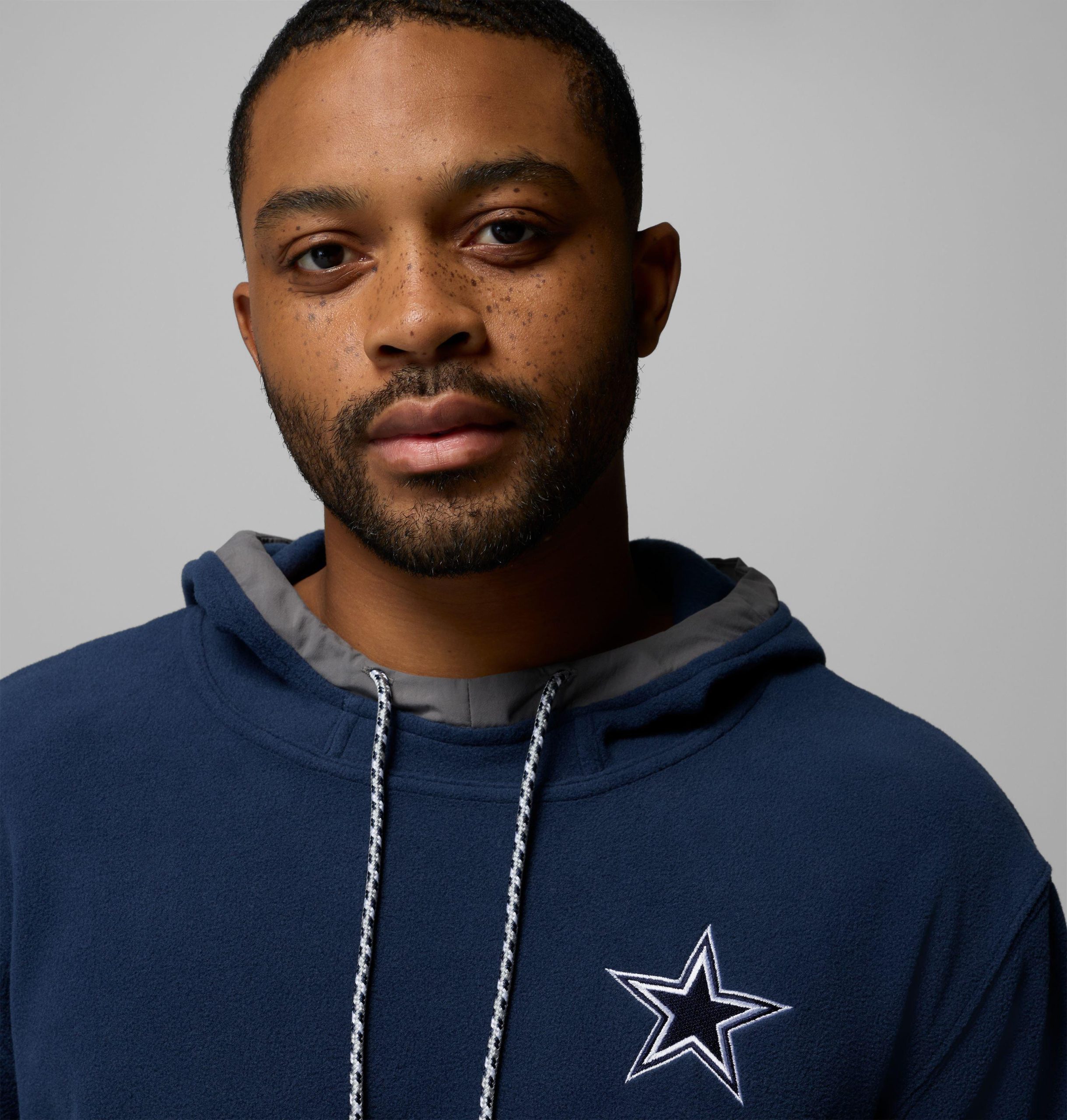 flanker fleece-hoodie für herren – dallas cowboys
