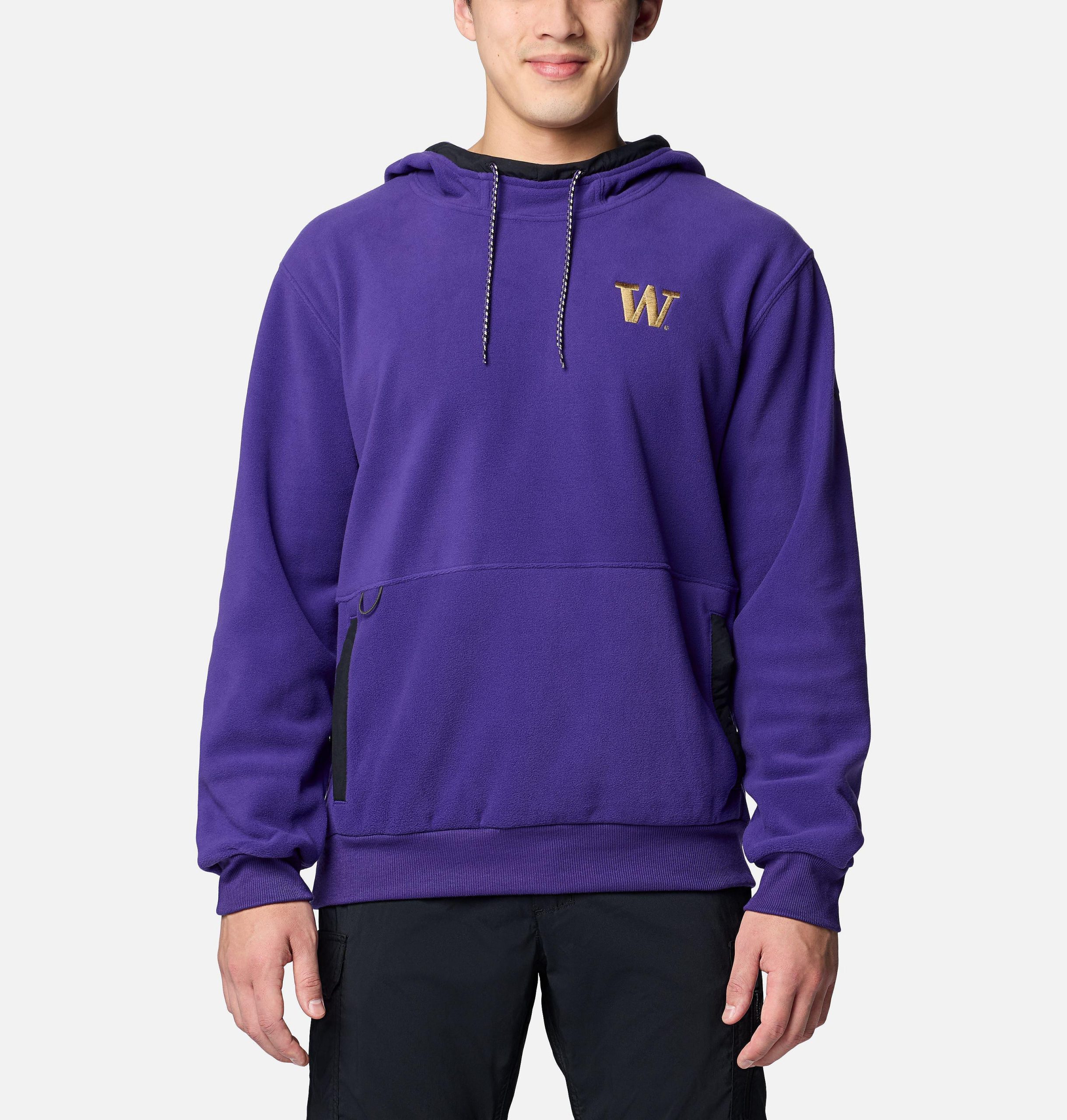 herren college flanker fleece hoodie - washington