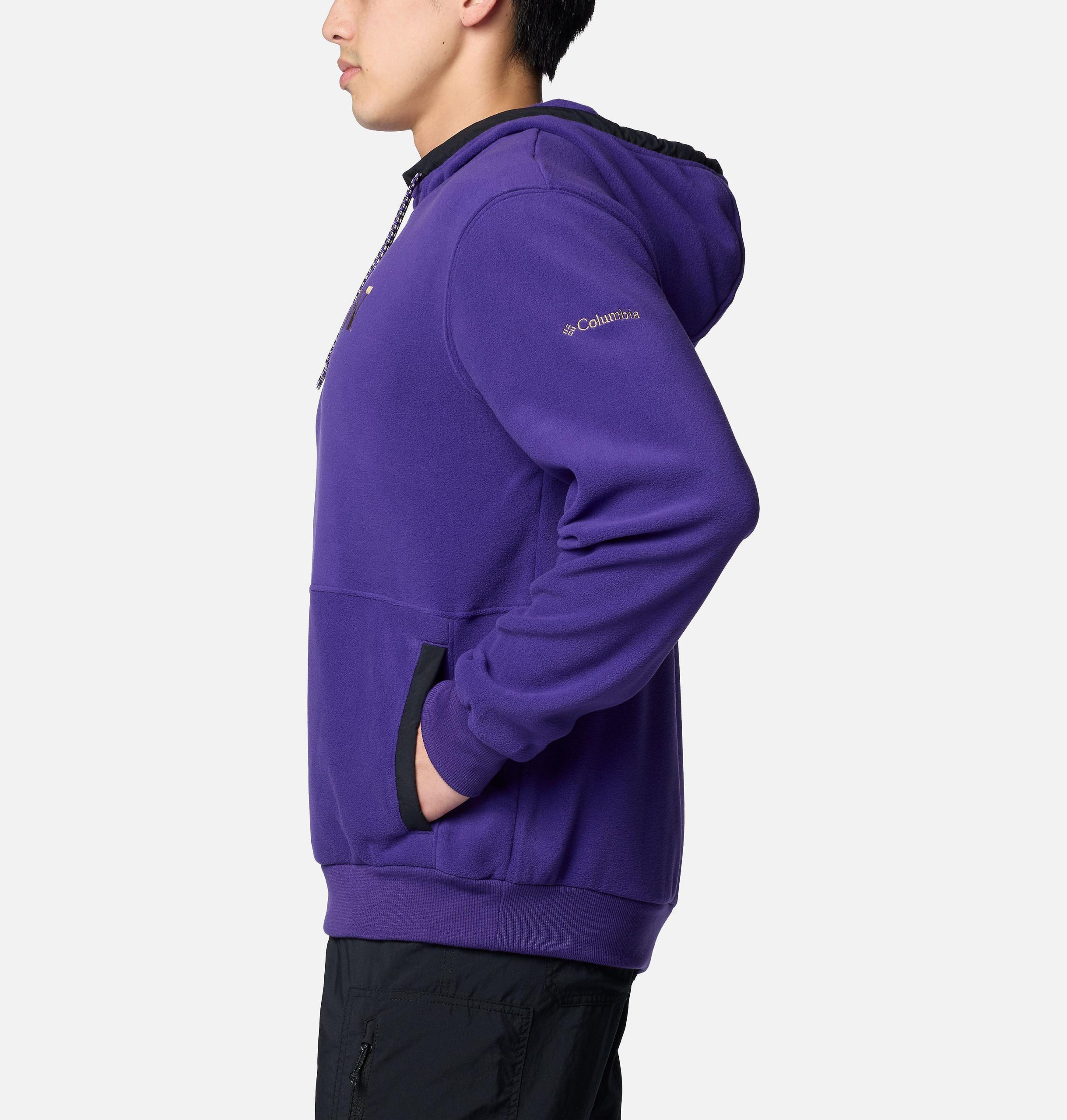 herren college flanker fleece hoodie - washington