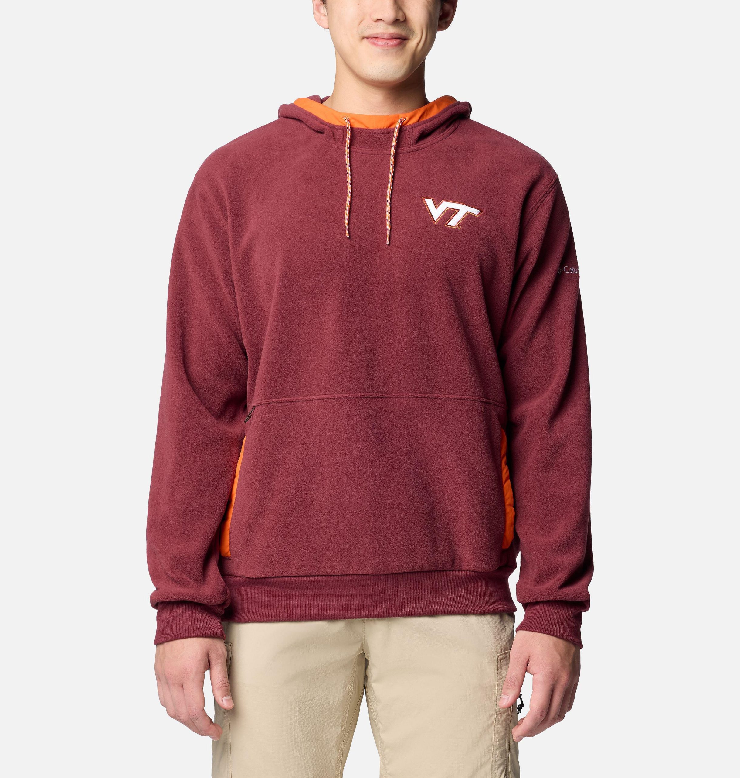 herren-college-fleece-hoodie flanker - virginia tech
