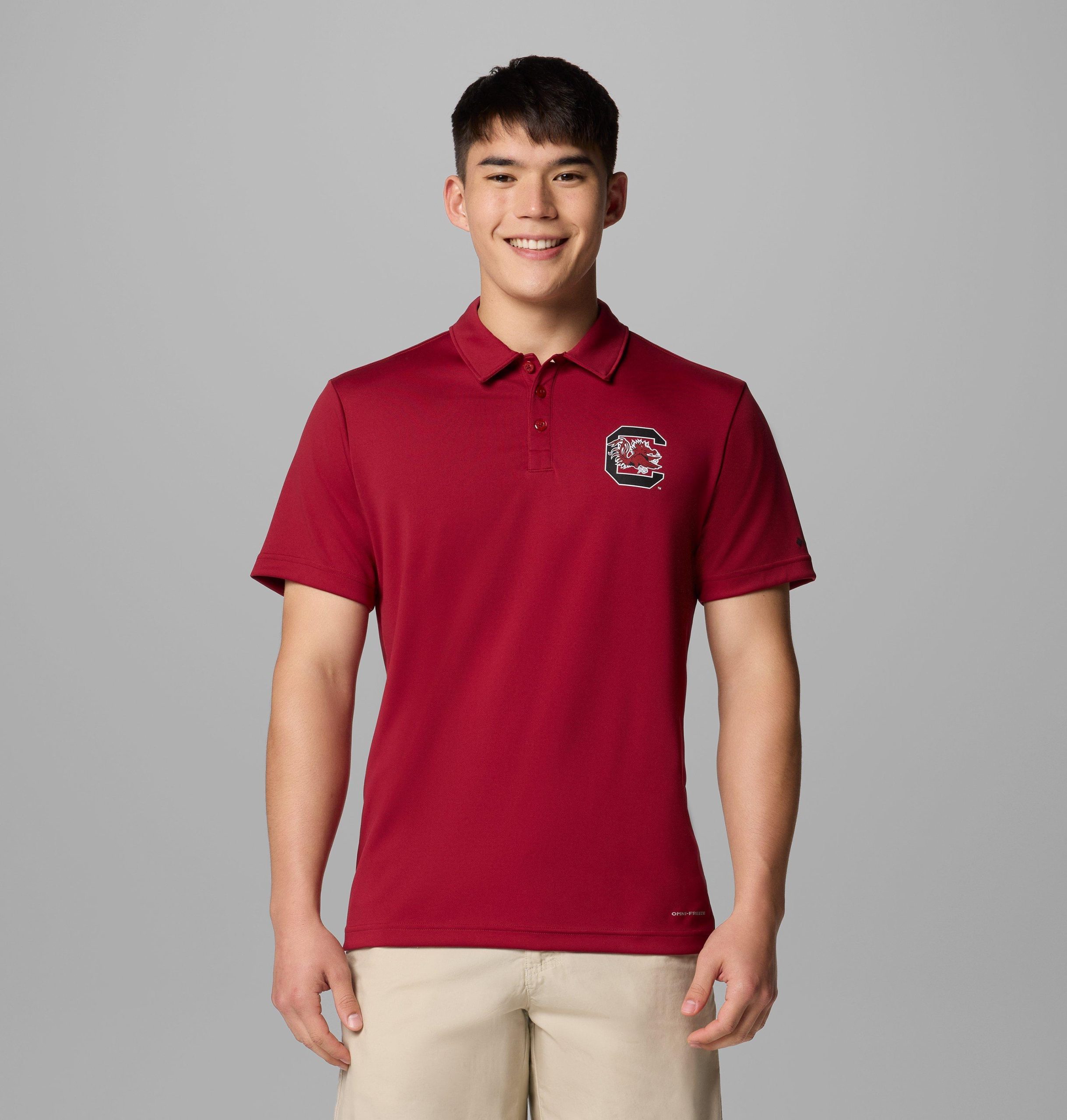 fair-catch-polo für herren im college-bereich – south carolina