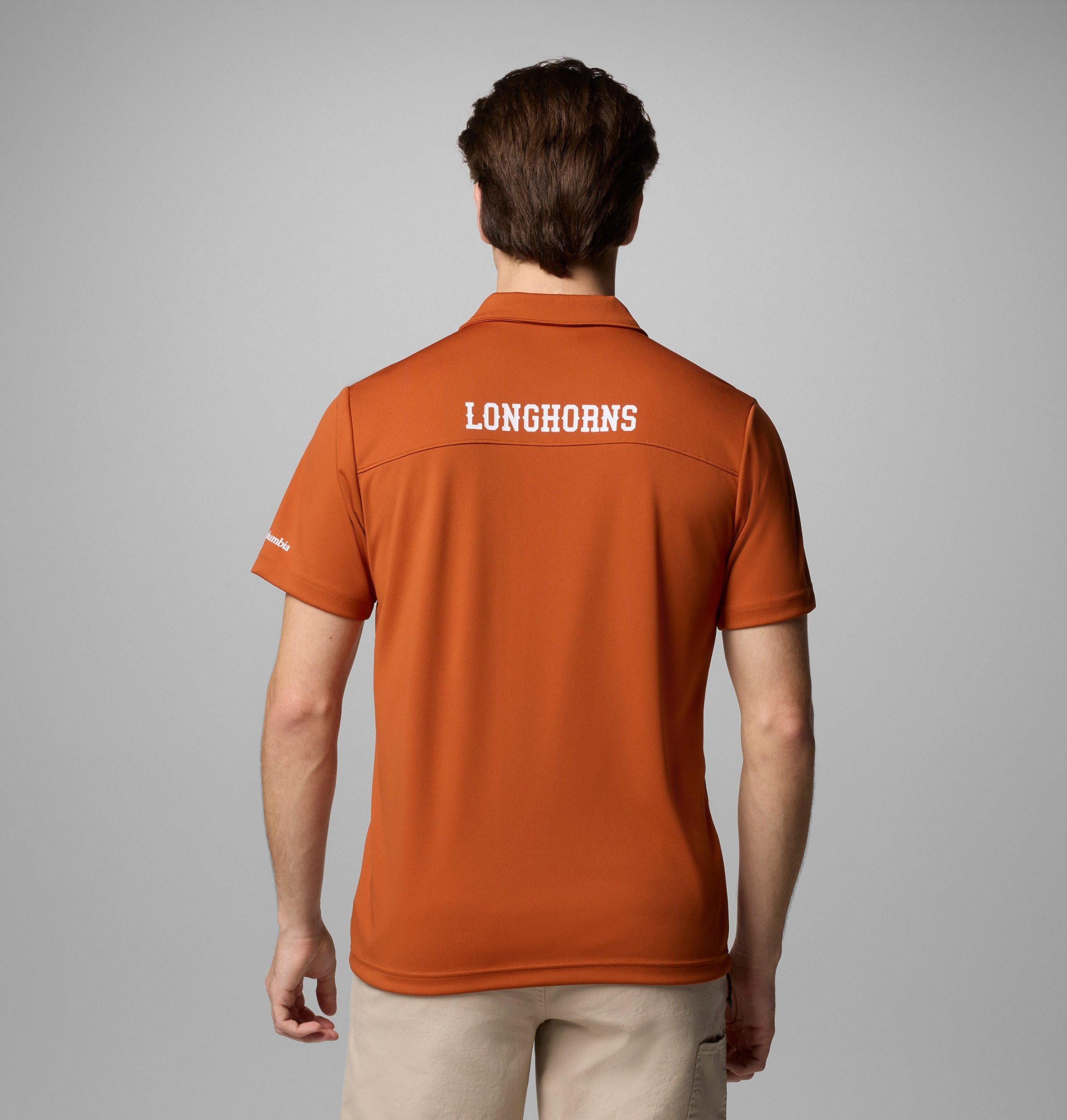 fair-catch-polo für herren im college-bereich – texas