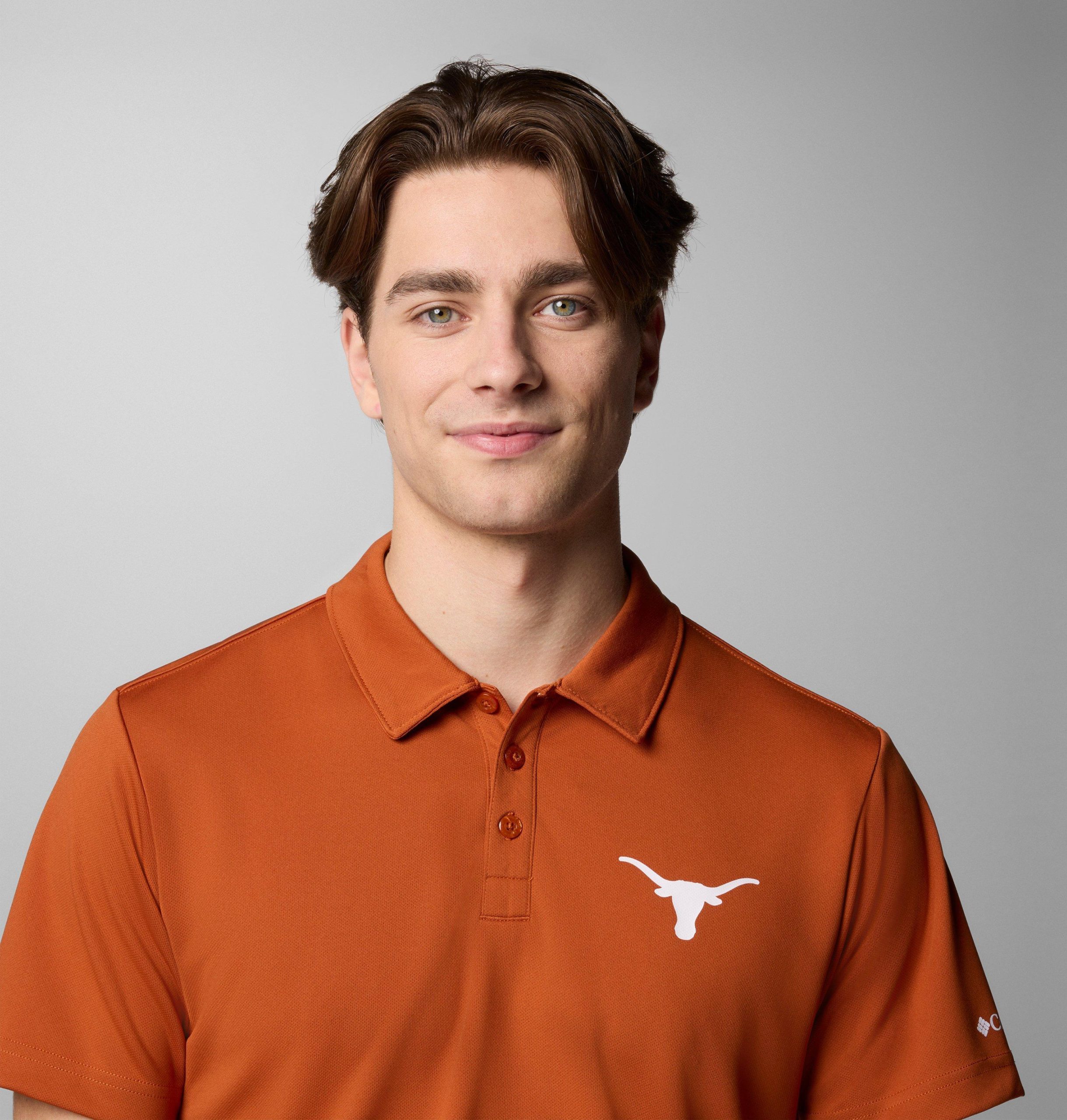 fair-catch-polo für herren im college-bereich – texas