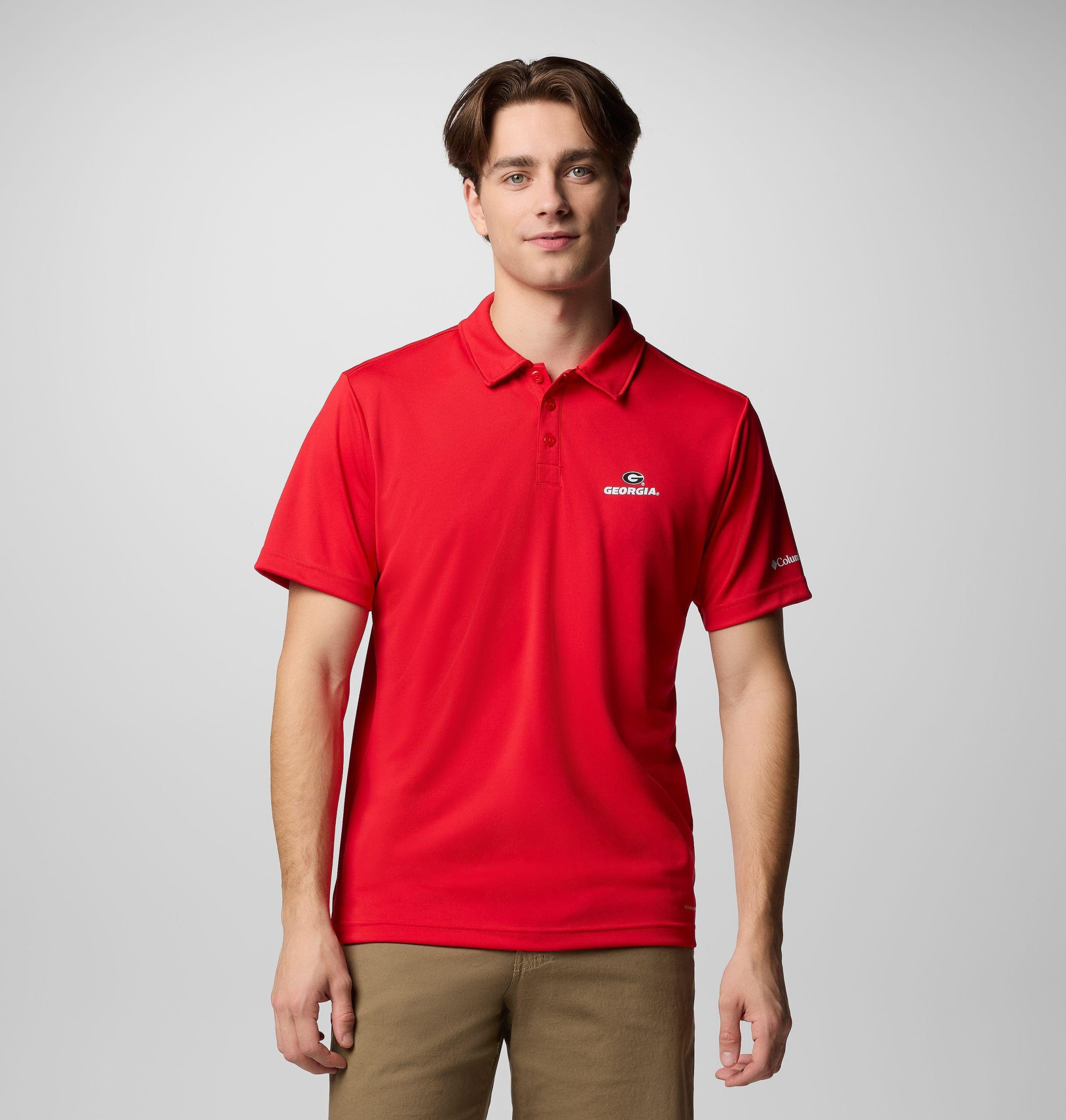 fair-catch-polo für herren im college-bereich – georgia