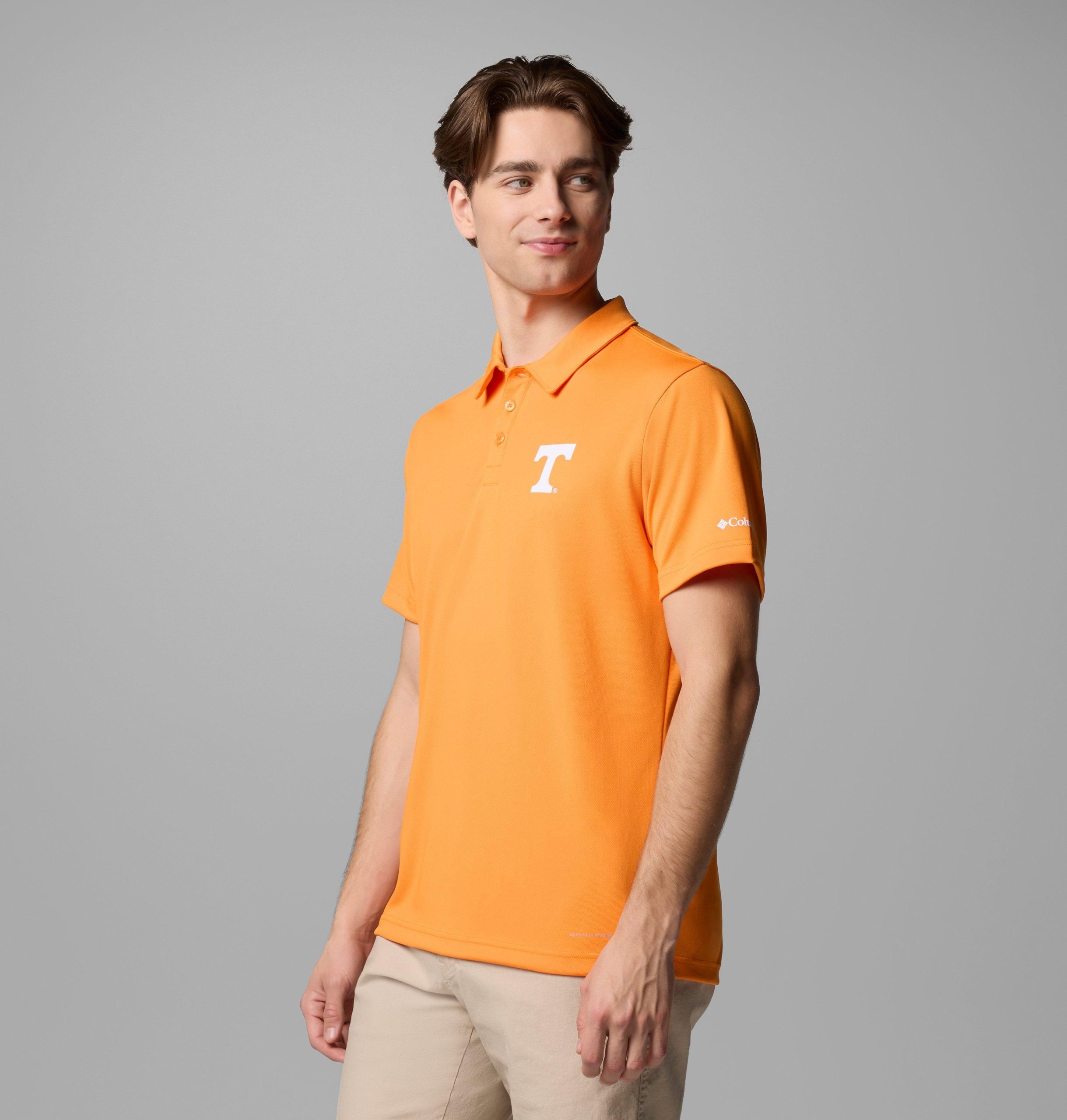 fair-catch-polo für herren im college-bereich – tennessee