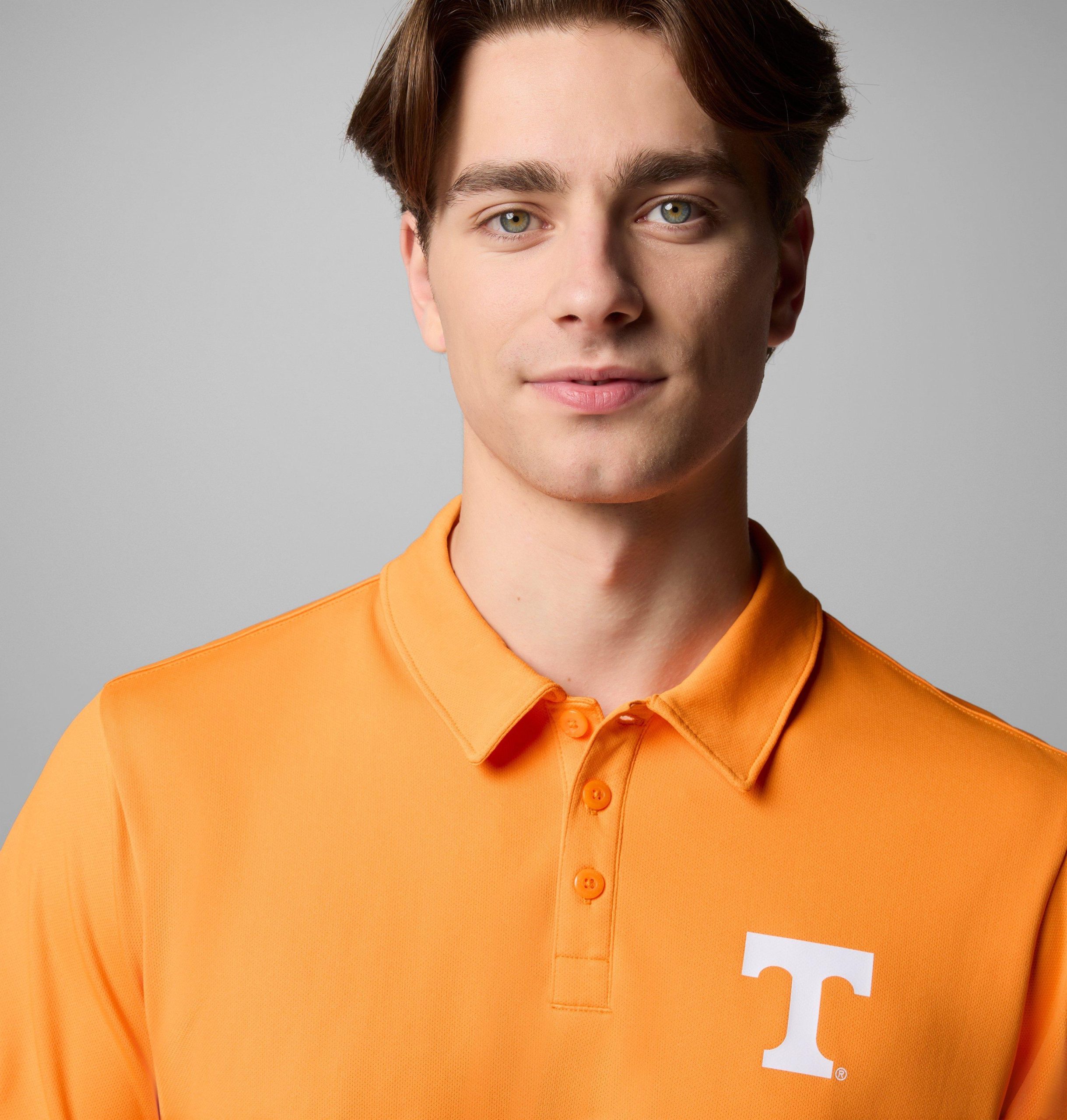 fair-catch-polo für herren im college-bereich – tennessee