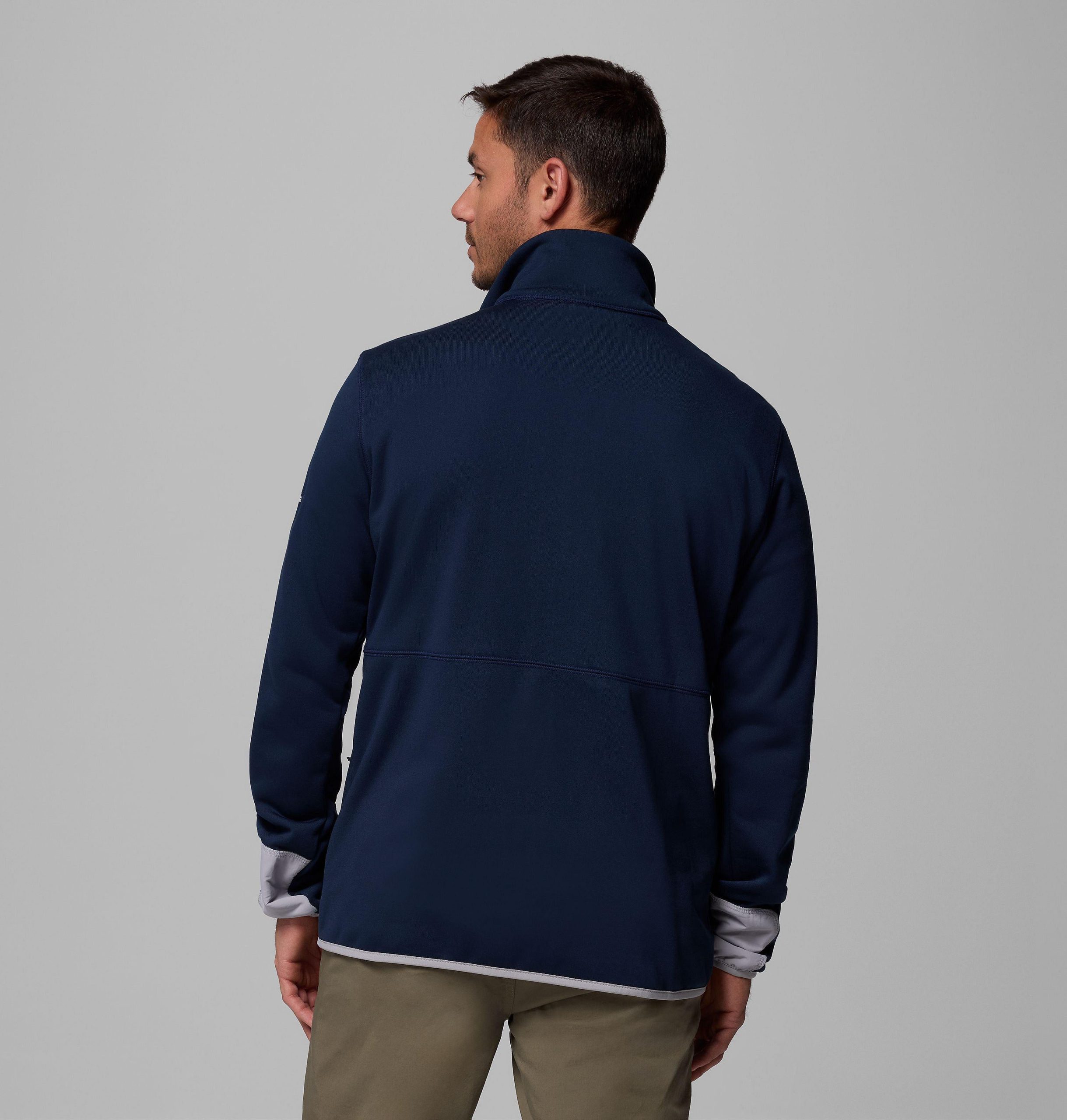 columbia wanderjacke für herren college-stil mit halbem reißverschluss – dallas cowboys