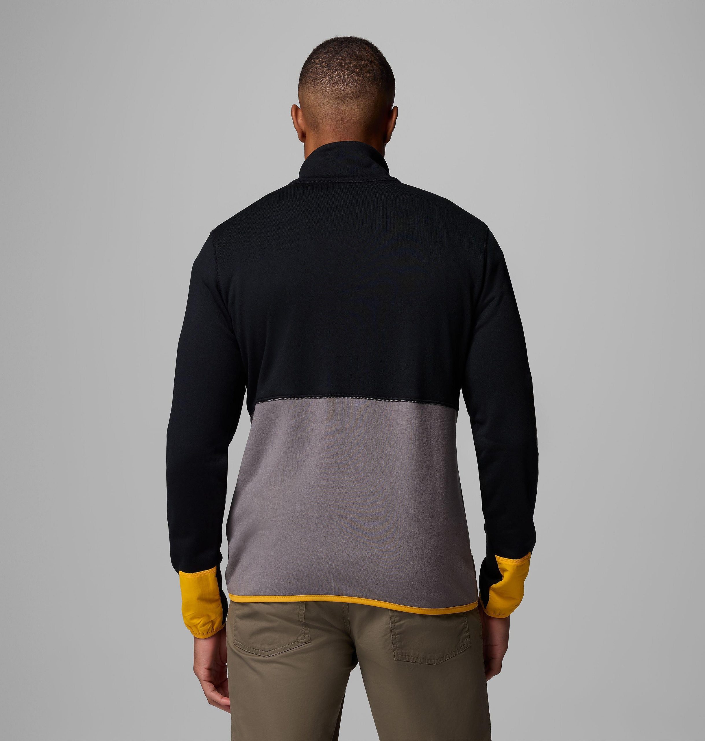 columbia collegiate wanderjacke für herren mit halbem reißverschluss – iowa