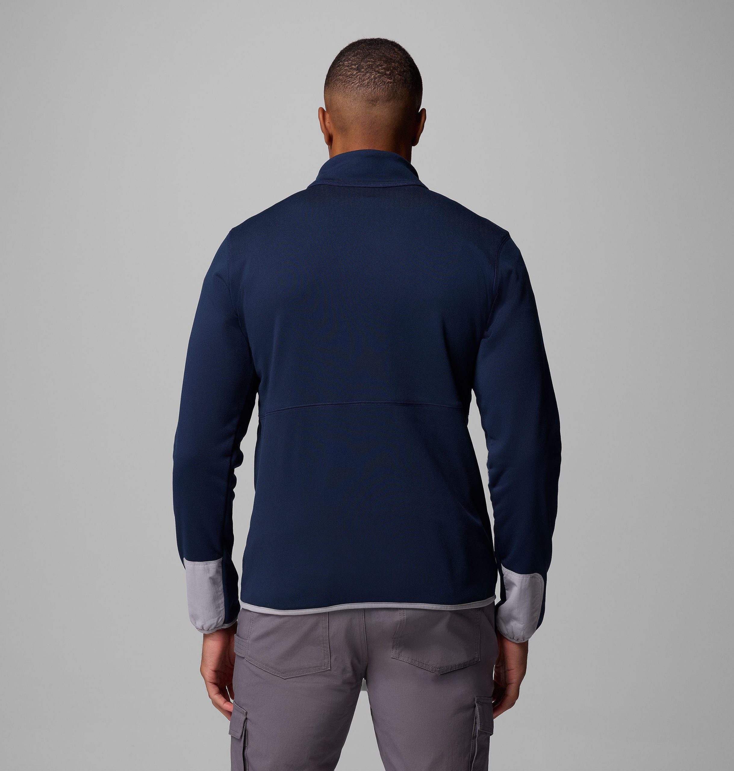 herren-college-wanderjacke mit halbem reißverschluss von columbia - penn state