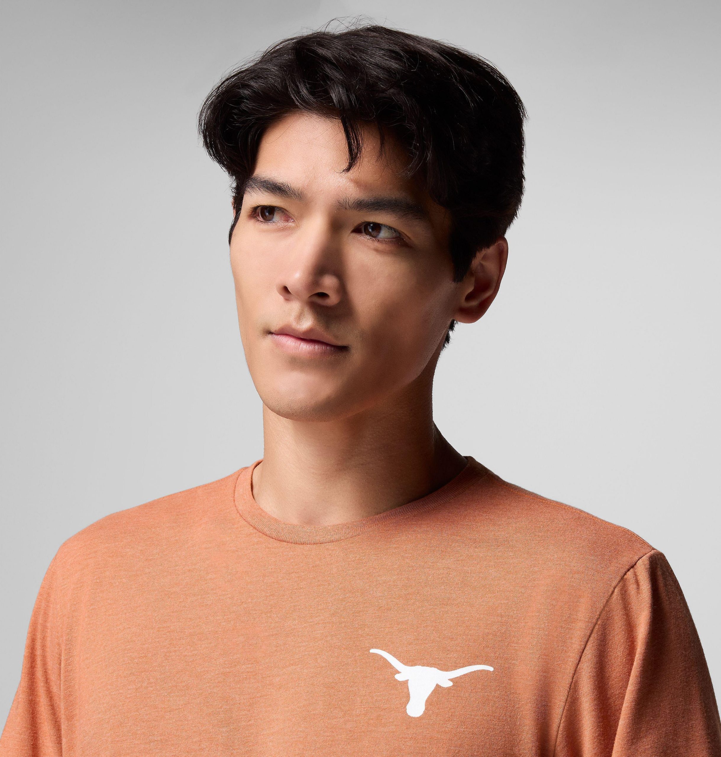 pfg kurzarmhemd für herren college-stil – texas