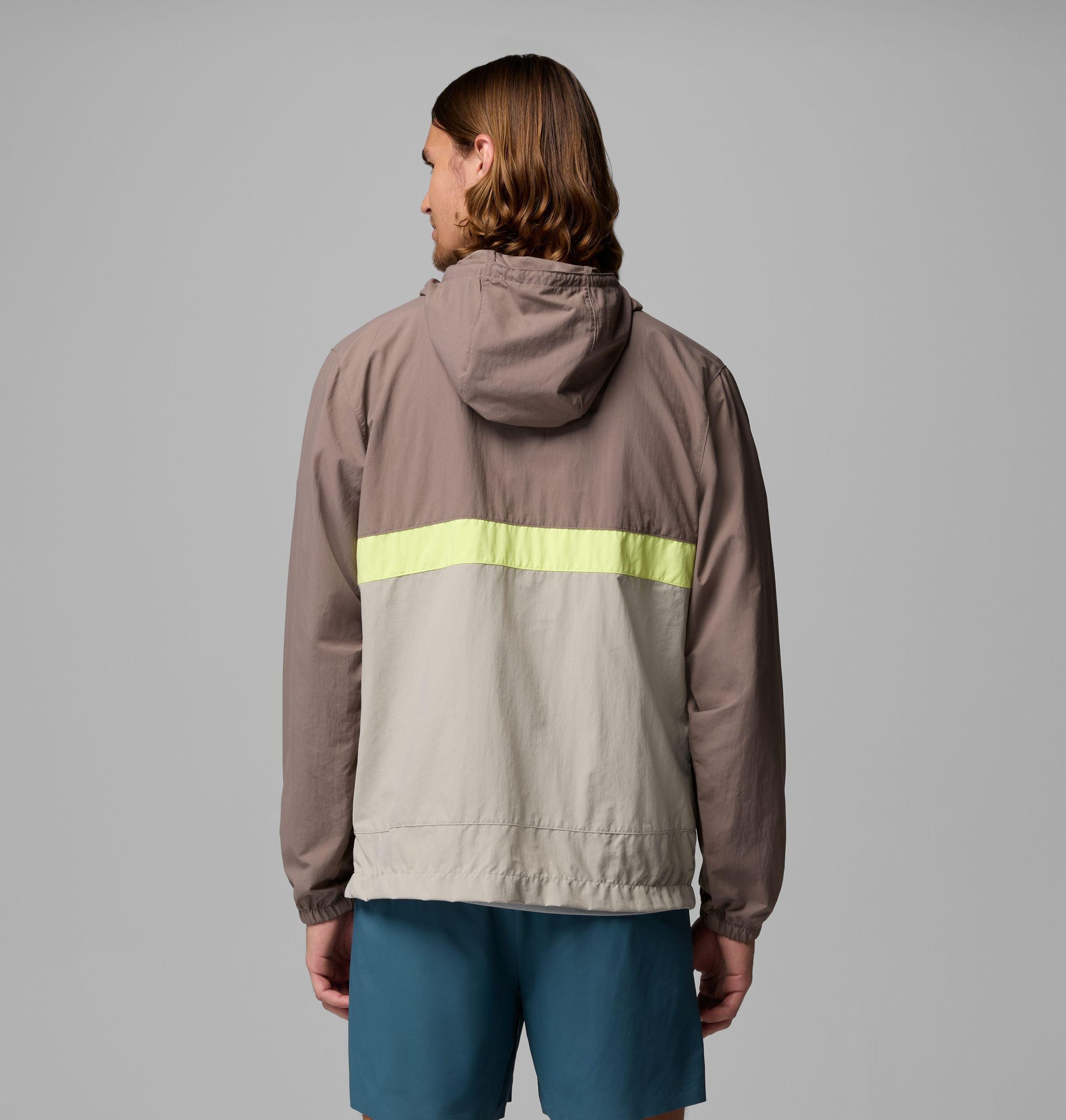 spire valley windjacke mit kapuze für herren – lang