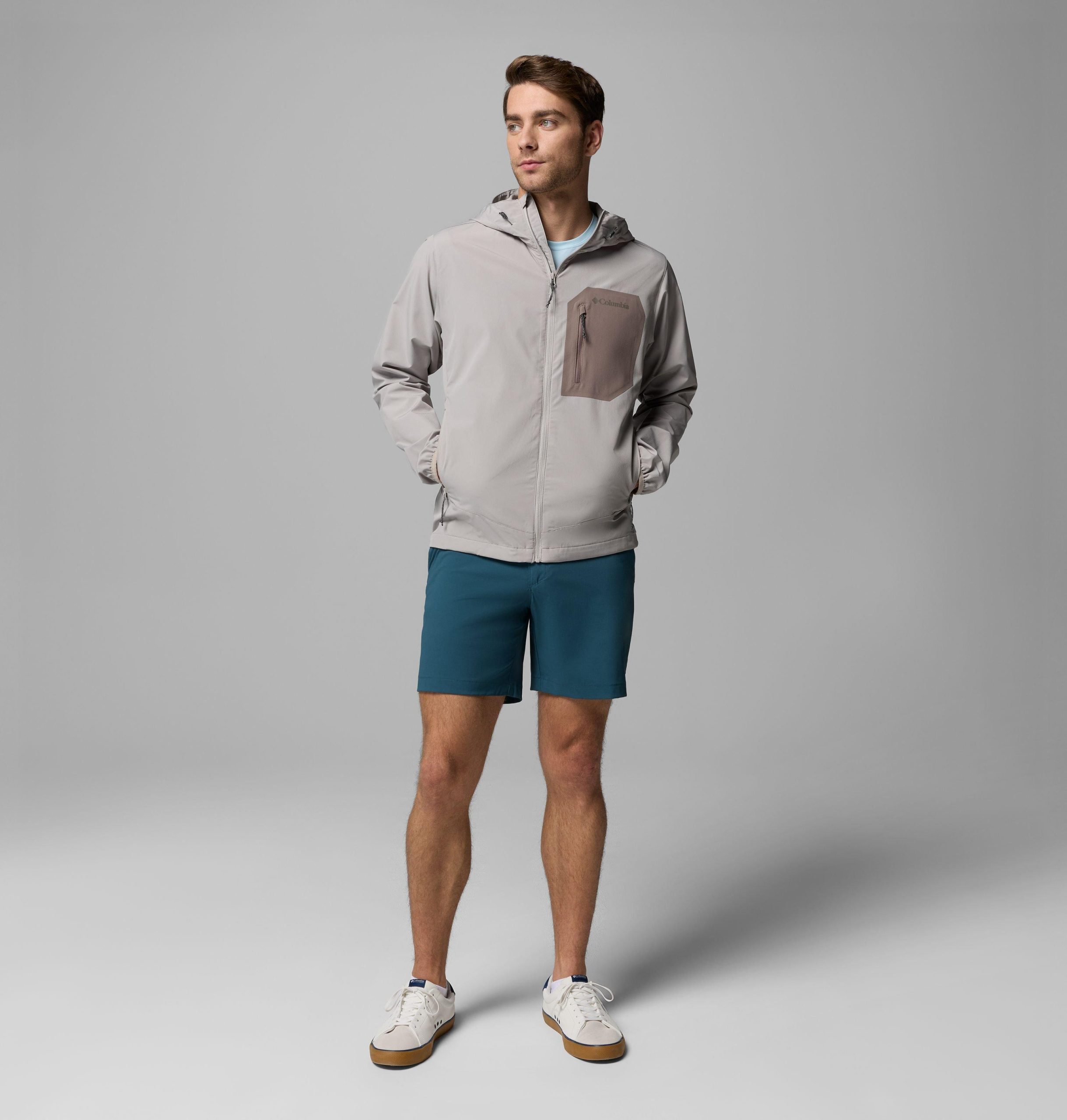 men tall heights iii softshelljacke mit kapuze