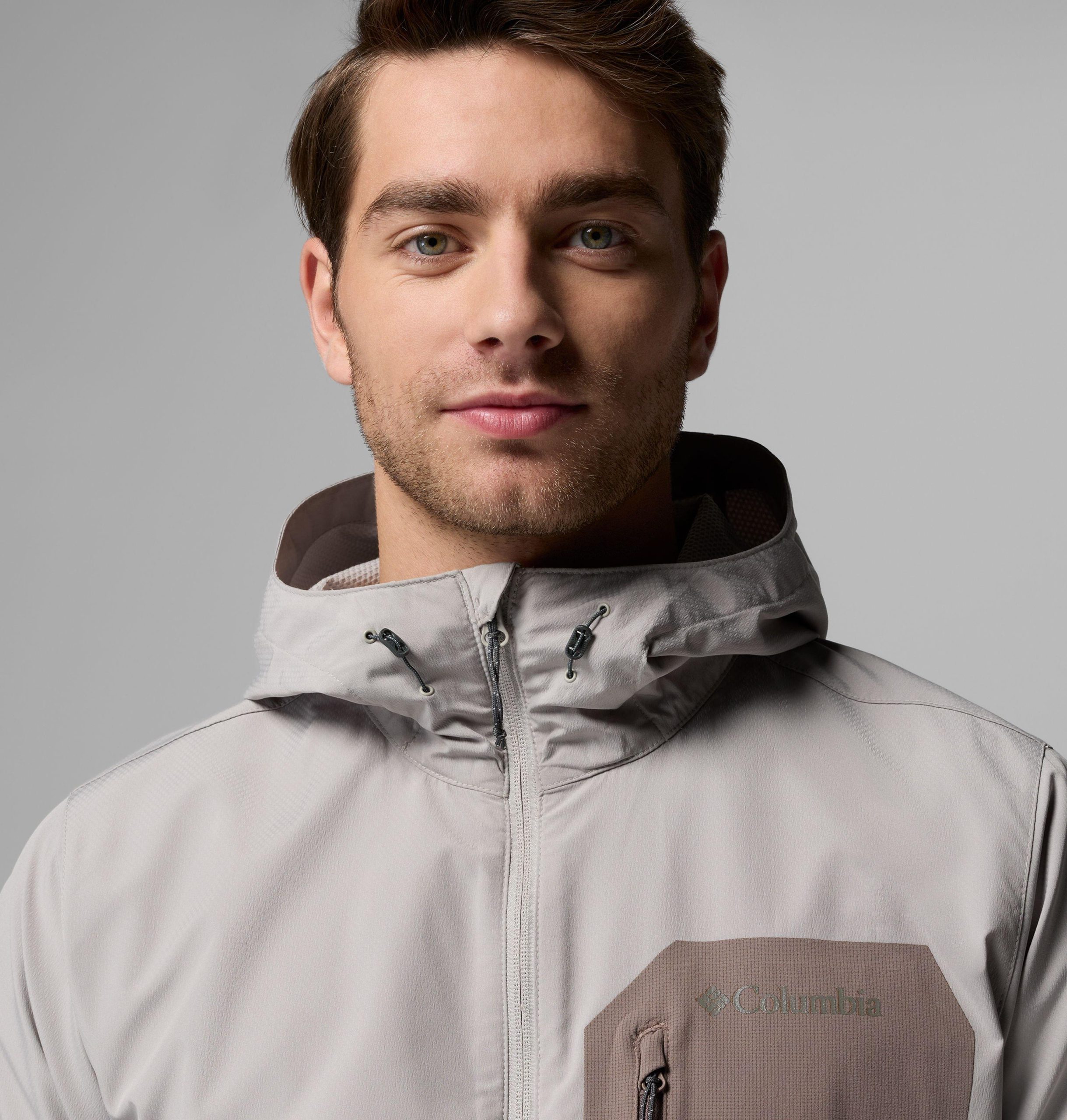 men tall heights iii softshelljacke mit kapuze
