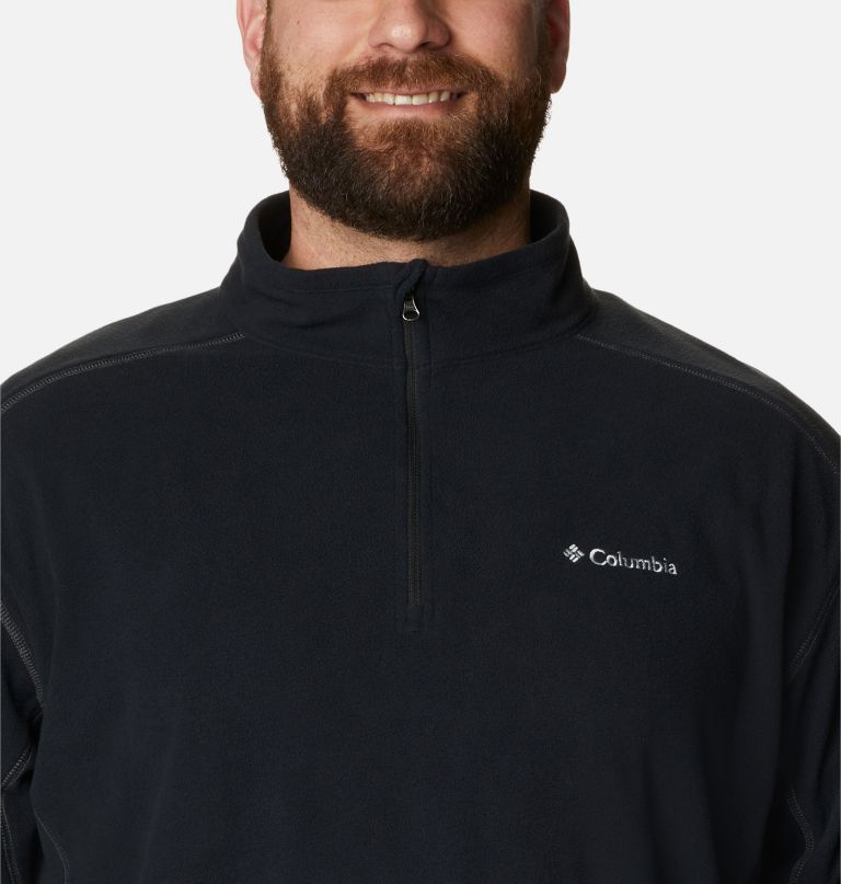 klamath range ii fleece-pullover mit halbem reißverschluss für herren – größe l
