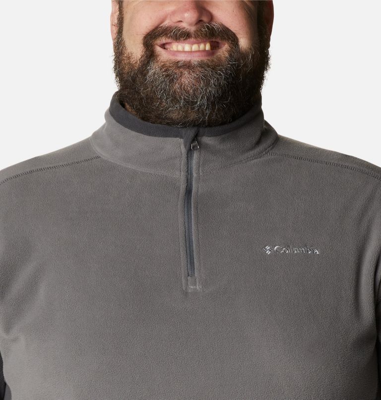 klamath range ii fleece-pullover mit halbem reißverschluss für herren – größe l