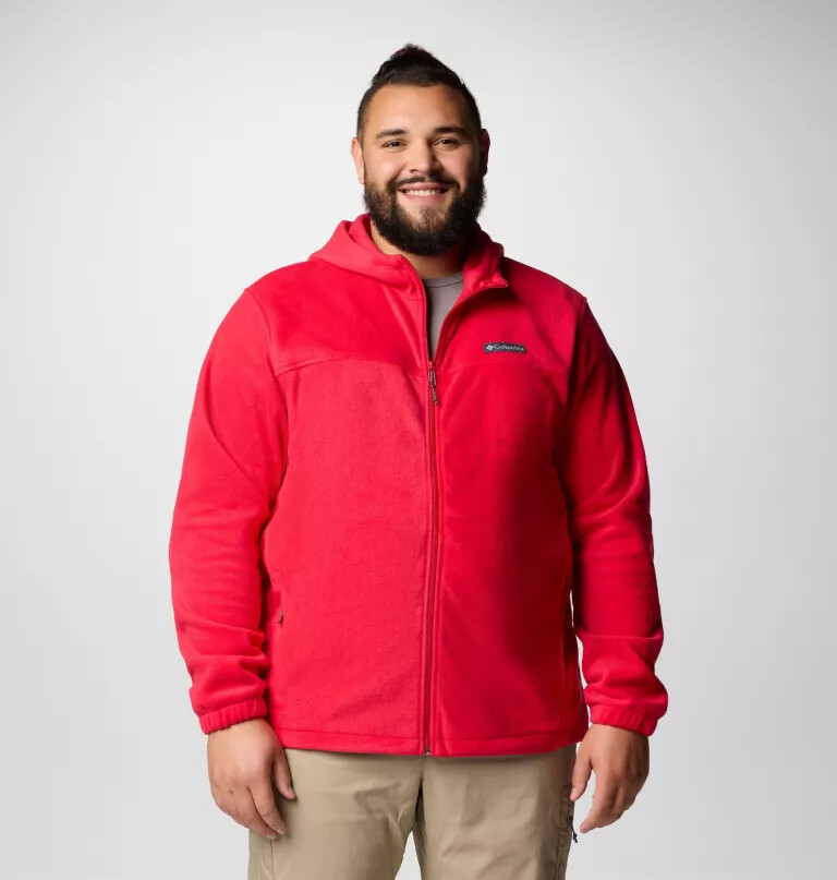 steens mountain fleece-kapuzenjacke mit durchgehendem reißverschluss für herren – größe l