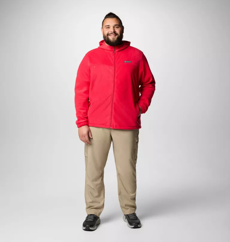 steens mountain fleece-kapuzenjacke mit durchgehendem reißverschluss für herren – größe l