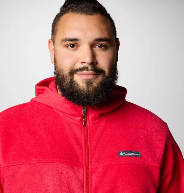 steens mountain fleece-kapuzenjacke mit durchgehendem reißverschluss für herren – größe l
