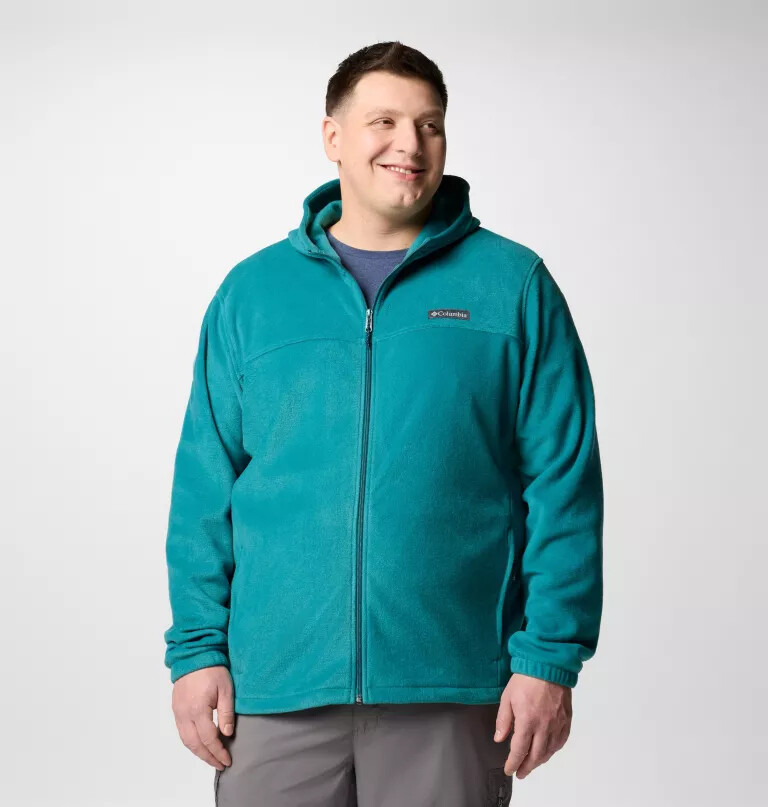 steens mountain fleece-kapuzenjacke mit durchgehendem reißverschluss für herren – größe l