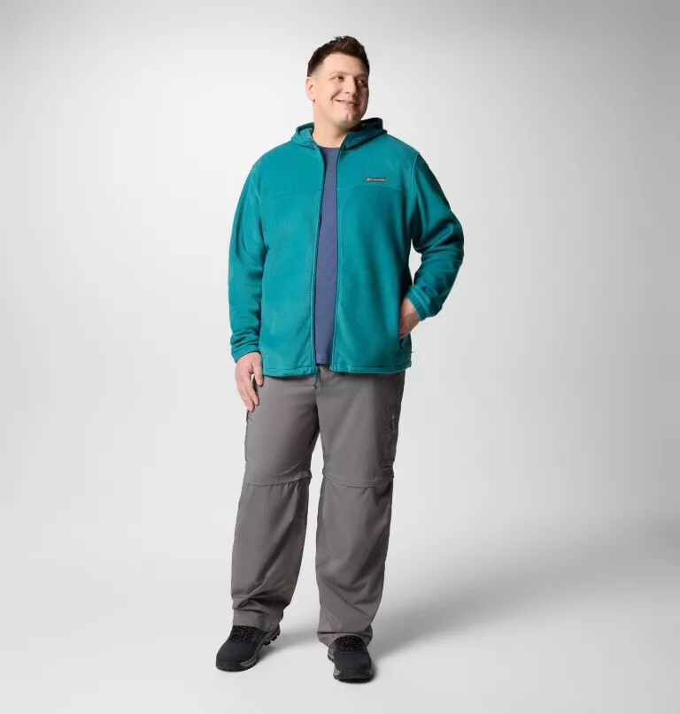 steens mountain fleece-kapuzenjacke mit durchgehendem reißverschluss für herren – größe l