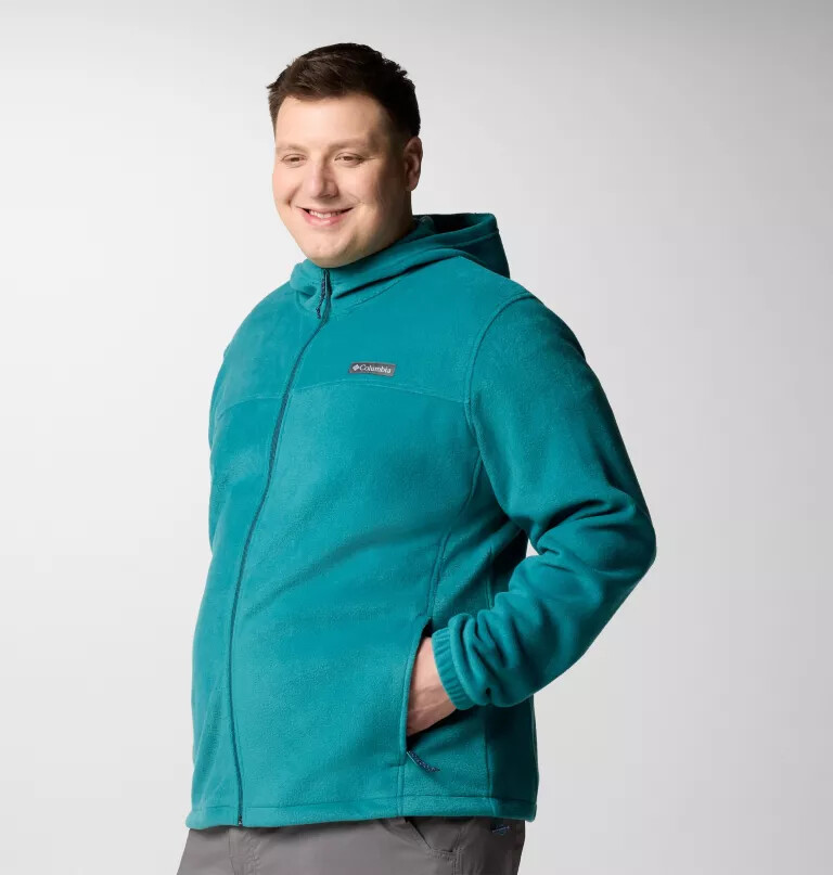 steens mountain fleece-kapuzenjacke mit durchgehendem reißverschluss für herren – größe l