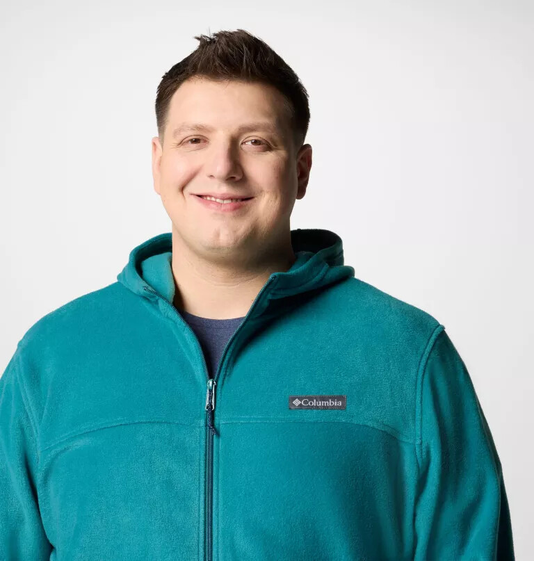 steens mountain fleece-kapuzenjacke mit durchgehendem reißverschluss für herren – größe l