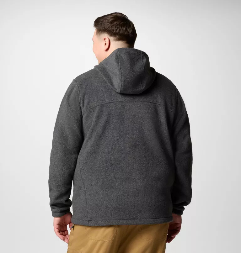 steens mountain fleece-kapuzenjacke mit durchgehendem reißverschluss für herren – größe l