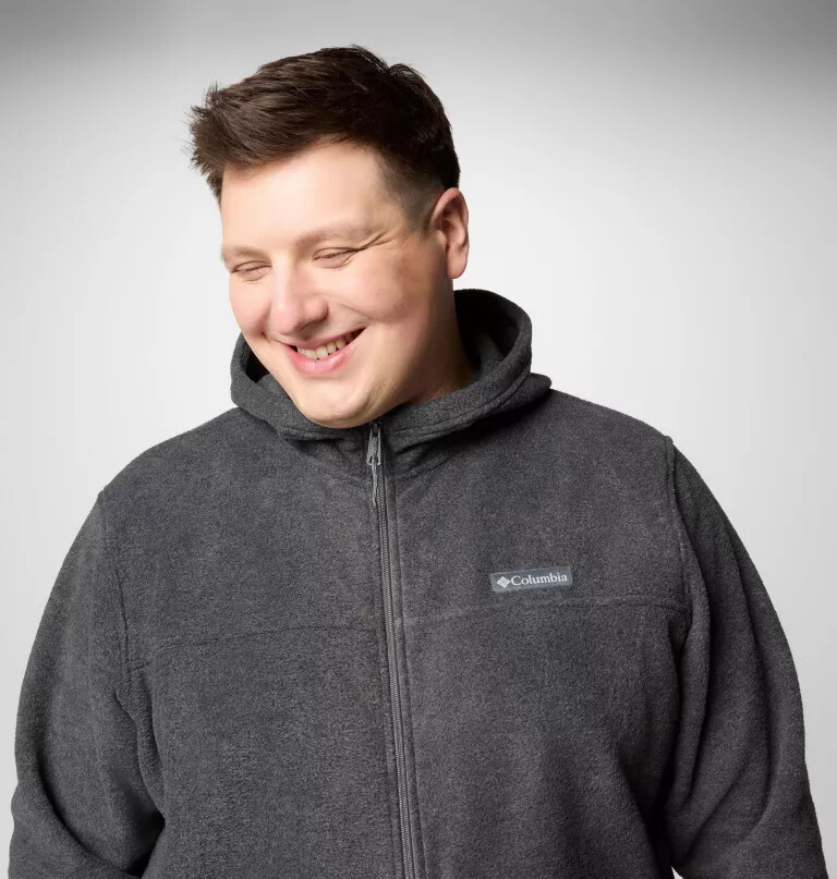 steens mountain fleece-kapuzenjacke mit durchgehendem reißverschluss für herren – größe l