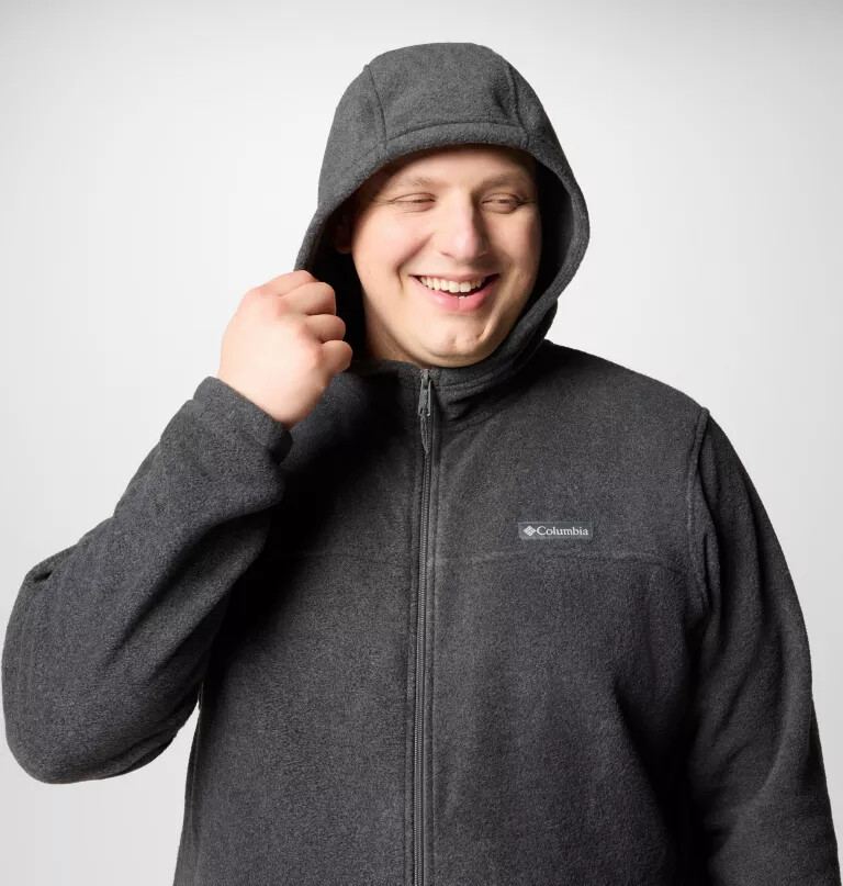 steens mountain fleece-kapuzenjacke mit durchgehendem reißverschluss für herren – größe l