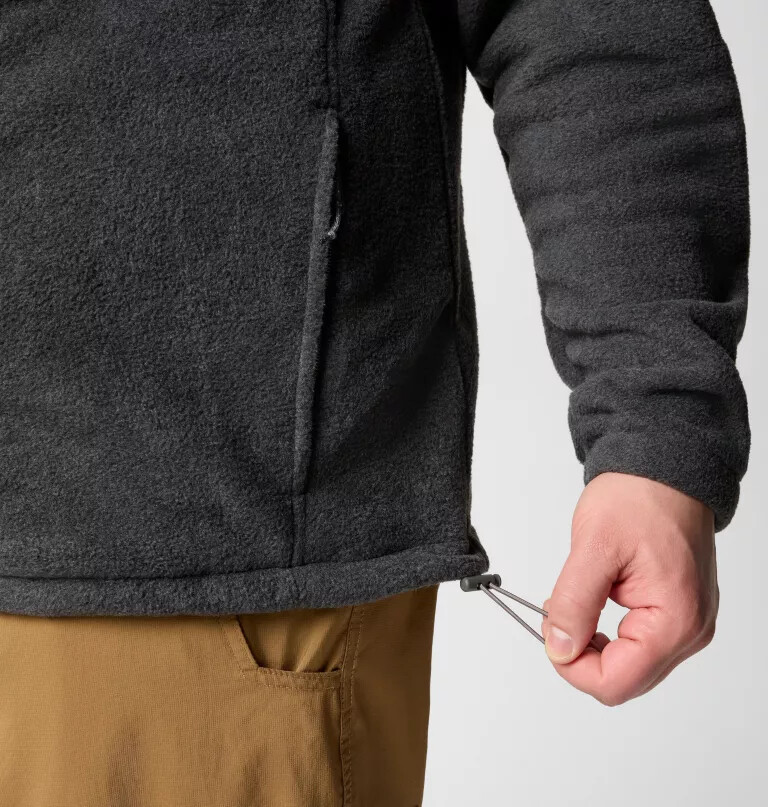 steens mountain fleece-kapuzenjacke mit durchgehendem reißverschluss für herren – größe l