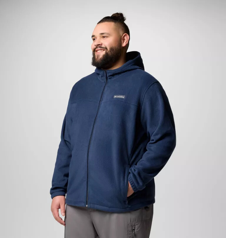 steens mountain fleece-kapuzenjacke mit durchgehendem reißverschluss für herren – größe l