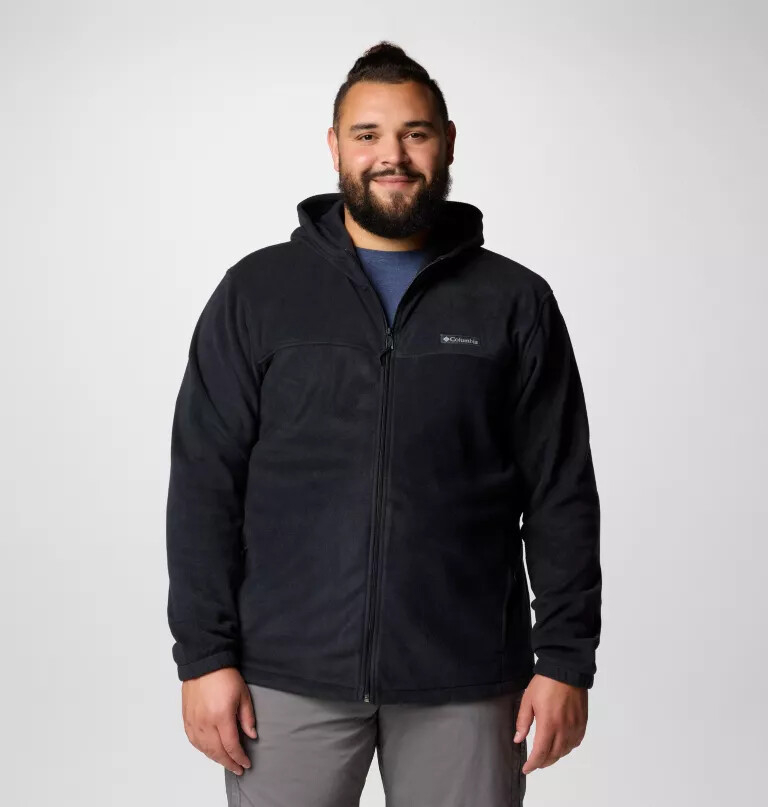 steens mountain fleece-kapuzenjacke mit durchgehendem reißverschluss für herren – größe l