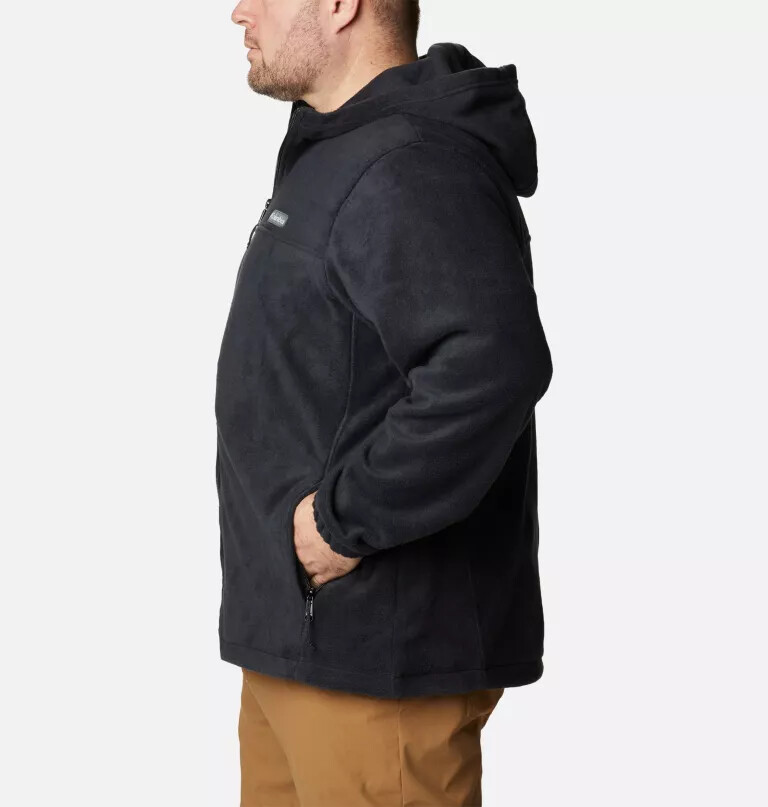 steens mountain fleece-kapuzenjacke mit durchgehendem reißverschluss für herren – größe l