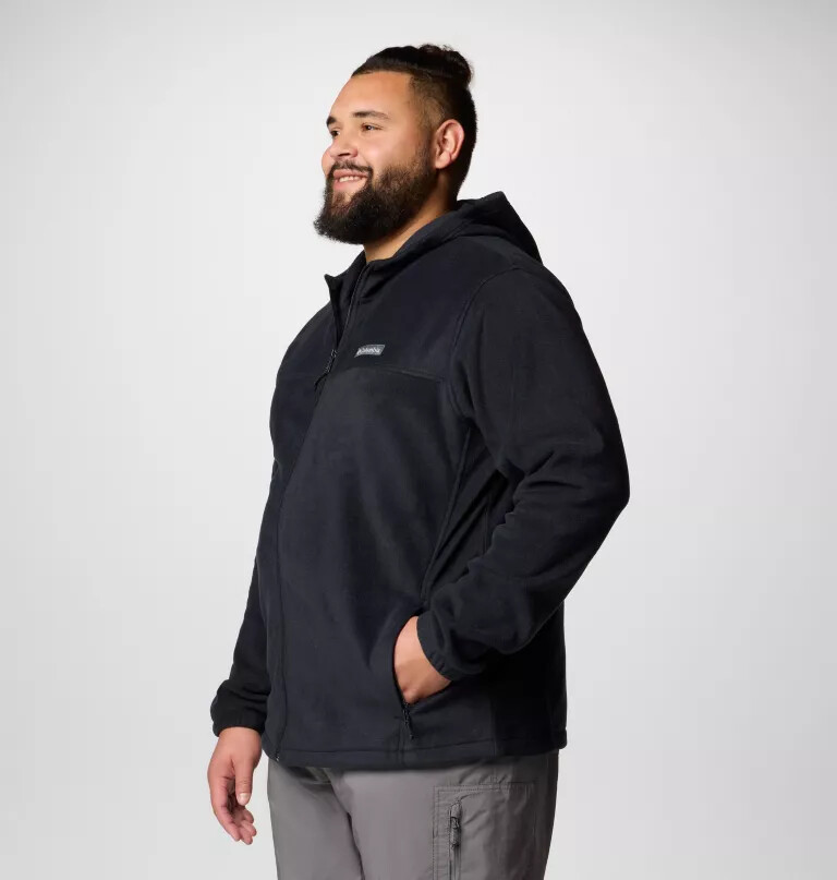 steens mountain fleece-kapuzenjacke mit durchgehendem reißverschluss für herren – größe l
