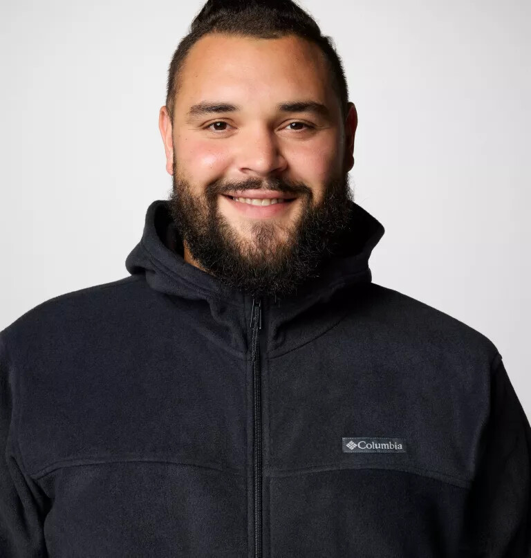 steens mountain fleece-kapuzenjacke mit durchgehendem reißverschluss für herren – größe l