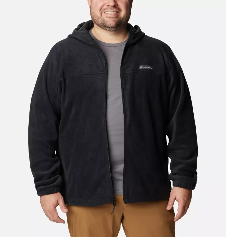 steens mountain fleece-kapuzenjacke mit durchgehendem reißverschluss für herren – größe l